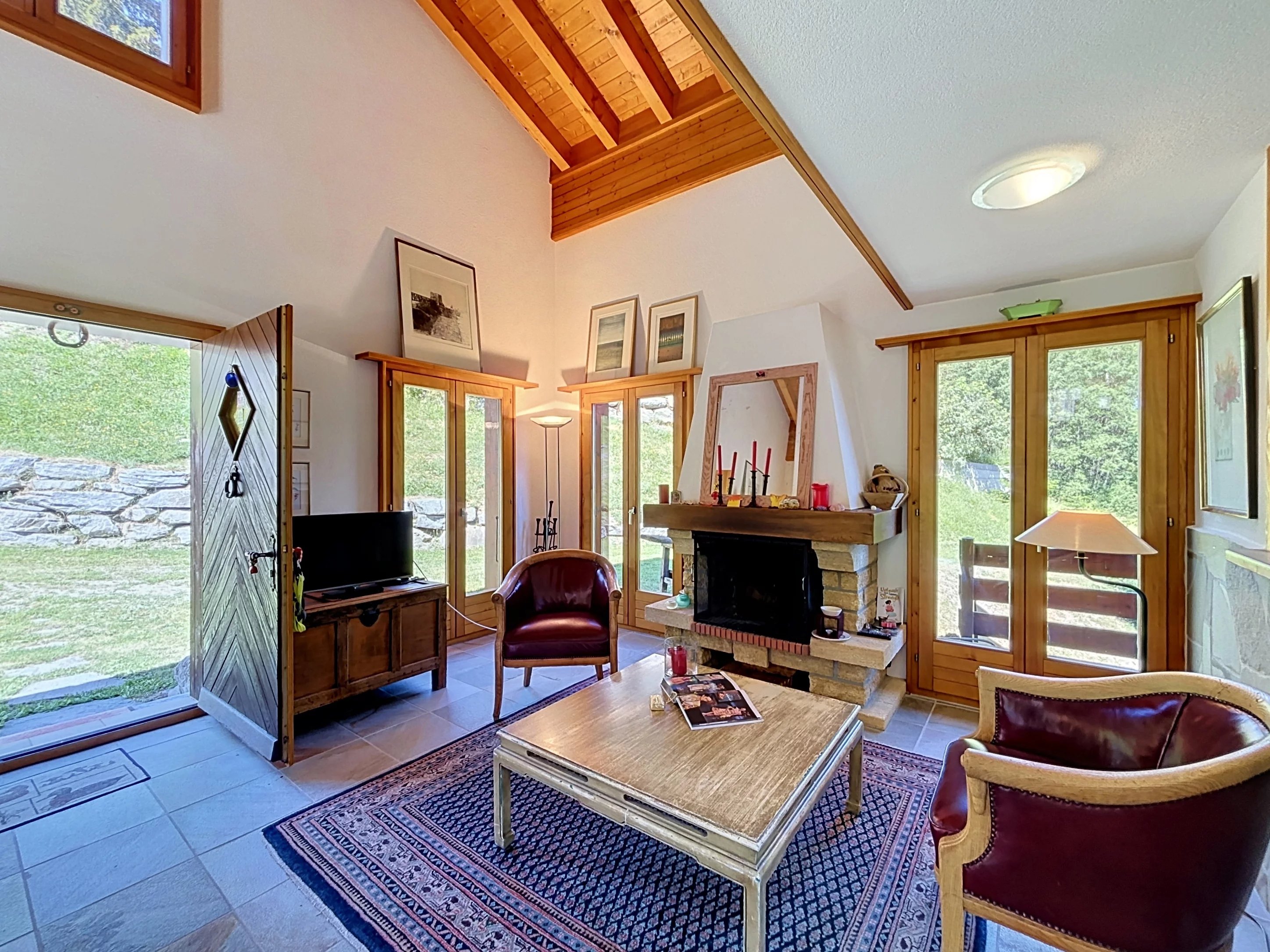 Chalet avec vue à couper le souffle