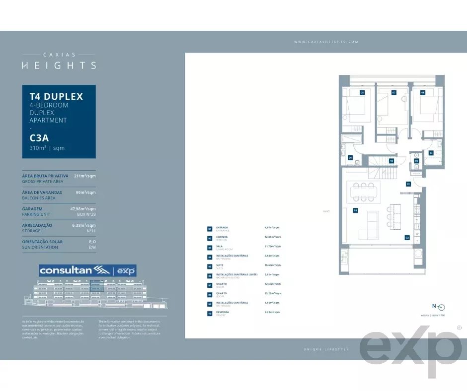 Duplex T4 Apartment - Caxias 85992110 image 7