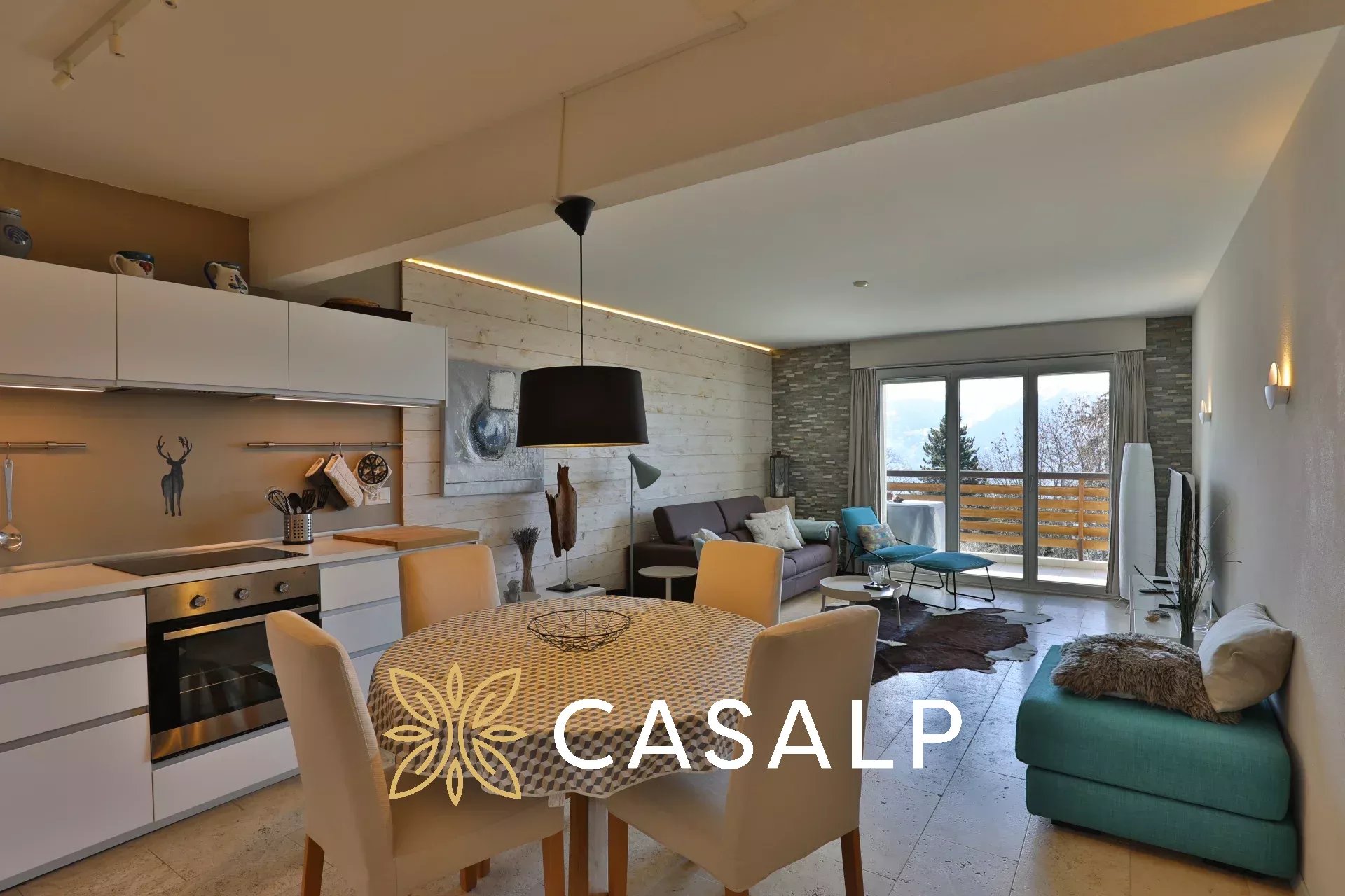 Agréable appartement de 2.5 pièces traversant à Montana