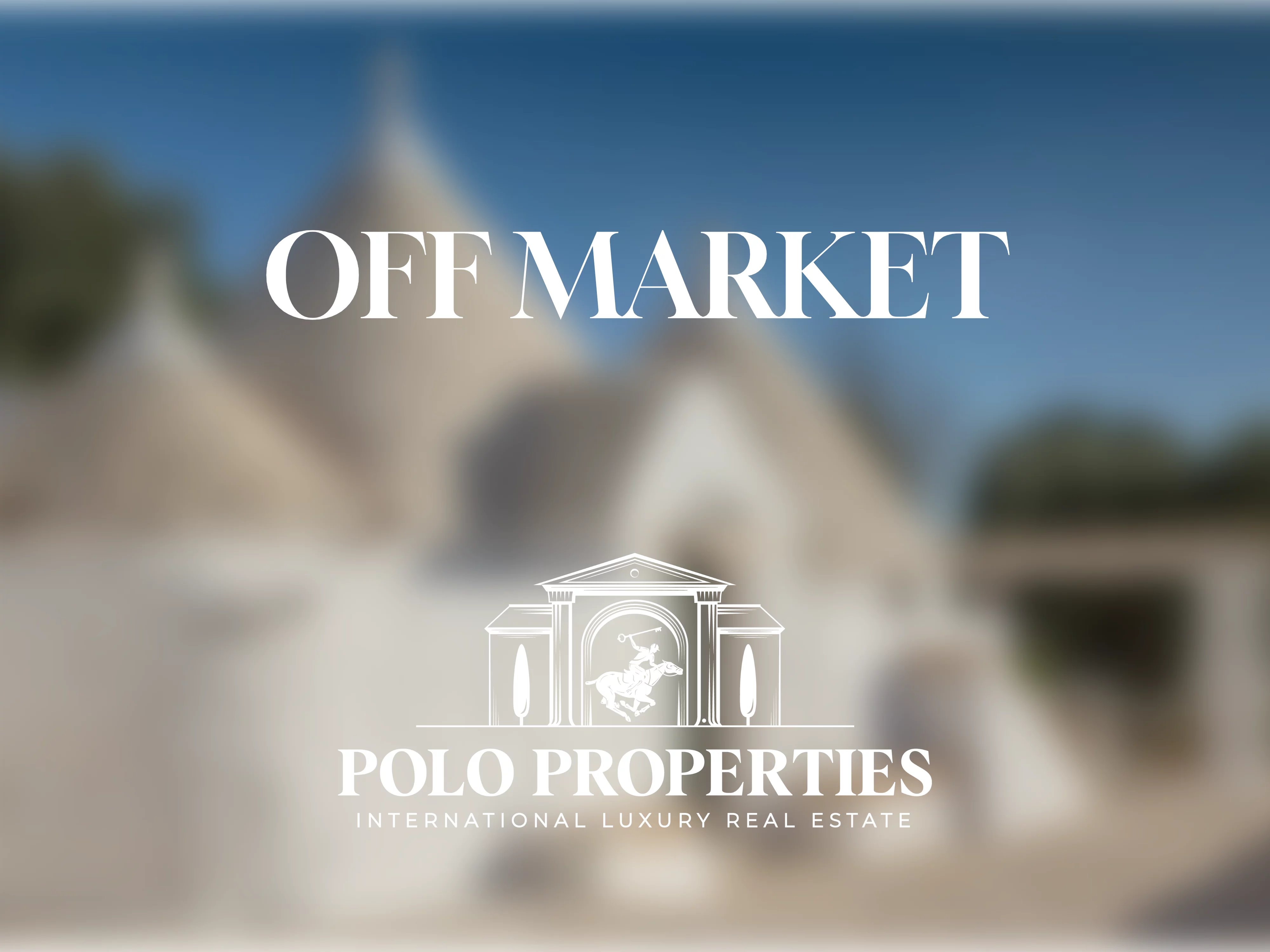 ELEGANT TRULLO AND LAMIE, WITH INFINITY POOL SET AMONG CENTURIES-OLD OLIVE TREES