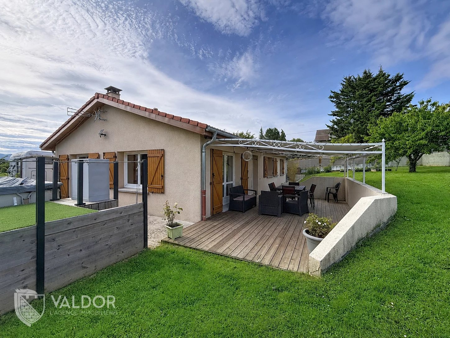 Maison lumineuse 3 chambres avec jardin à Fareins