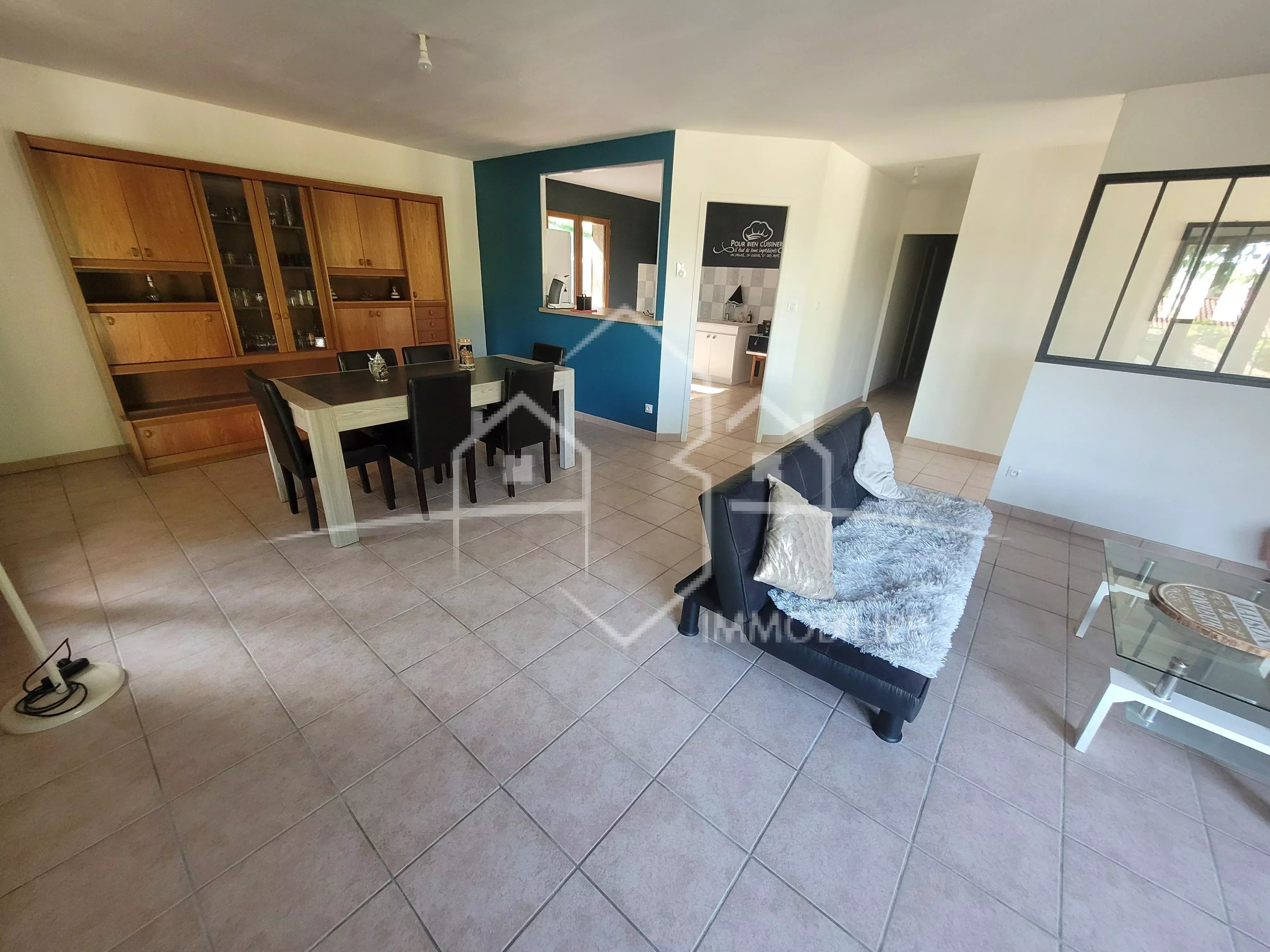 Marcilloles : maison de plain-pied