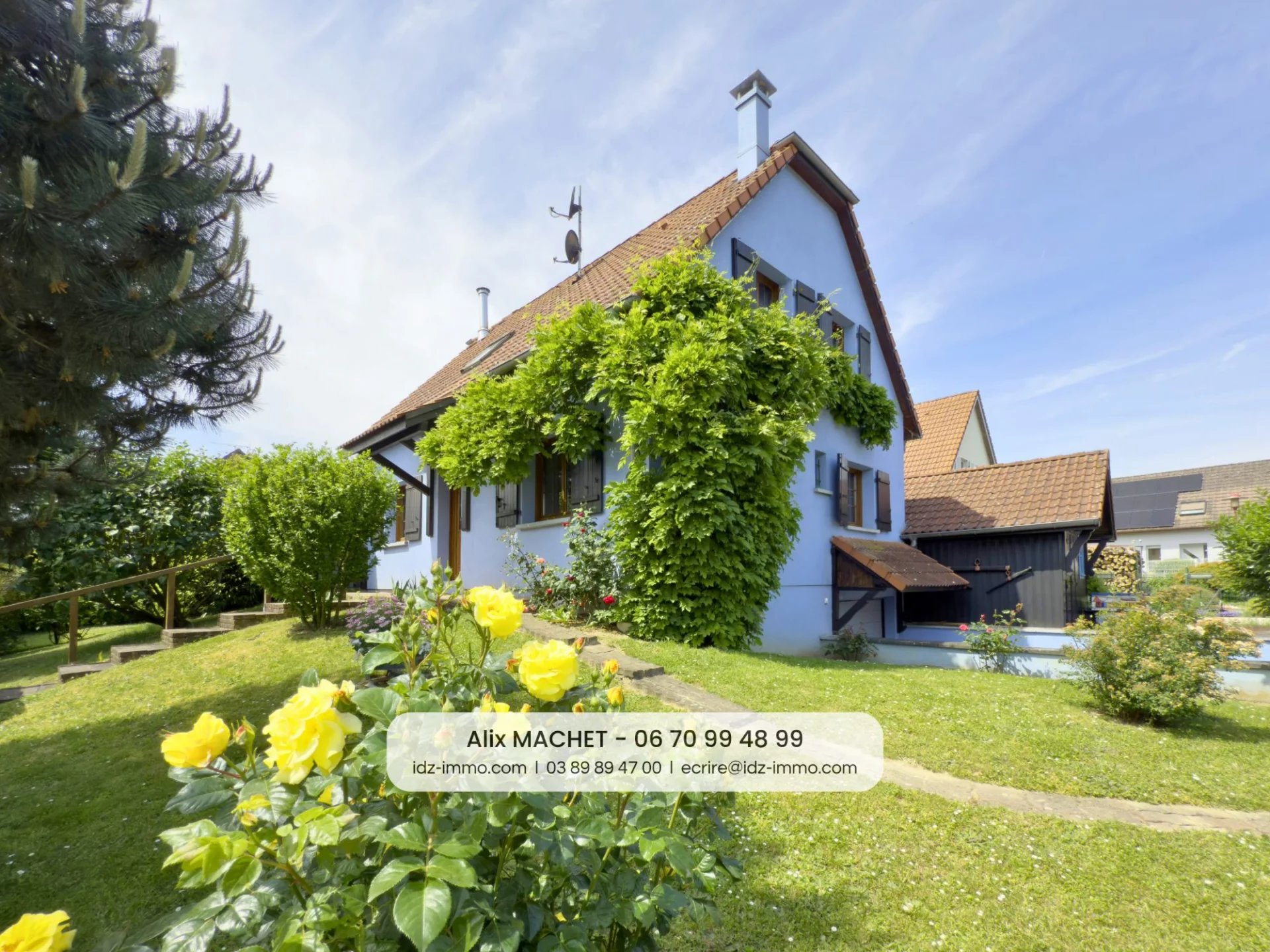 Maison charmante située dans un quartier calme de Niffer