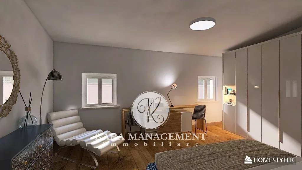 Render secondo piano camera da letto