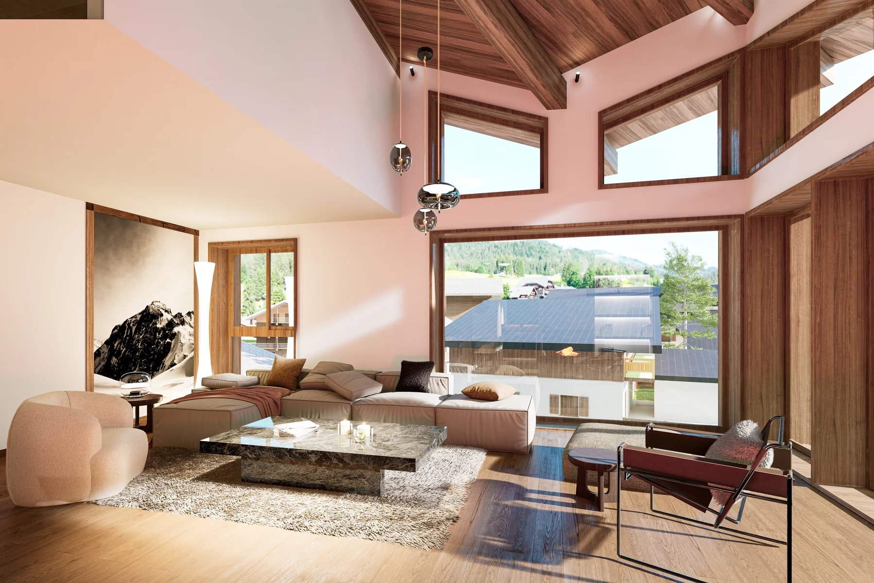 Photo of LES GETS - Large luxury penthouse apartment in the heart of Les Gets