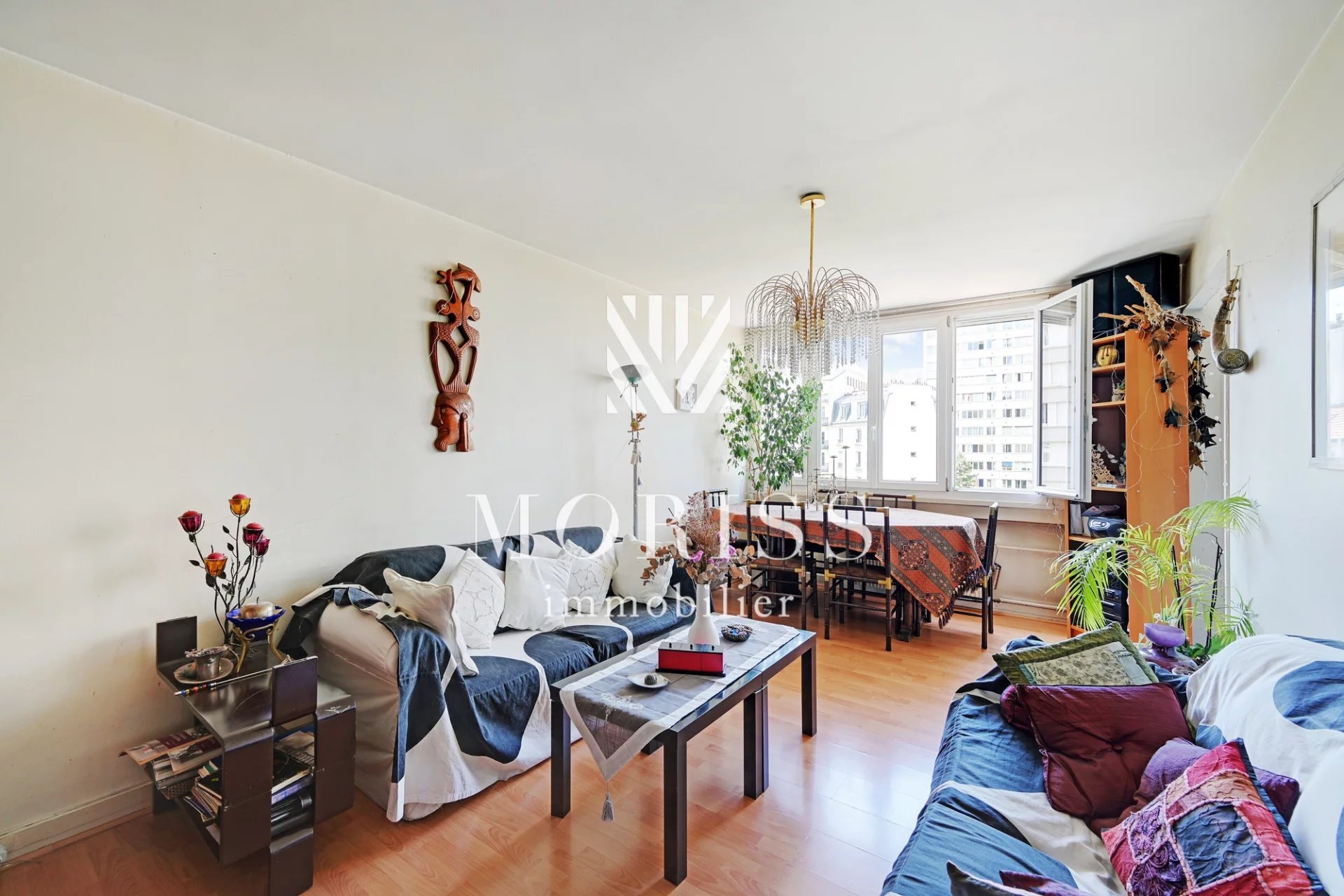 75014 Paris - Appartement 3 pièces – 71 m² – Traversant, lumineu - Image Array