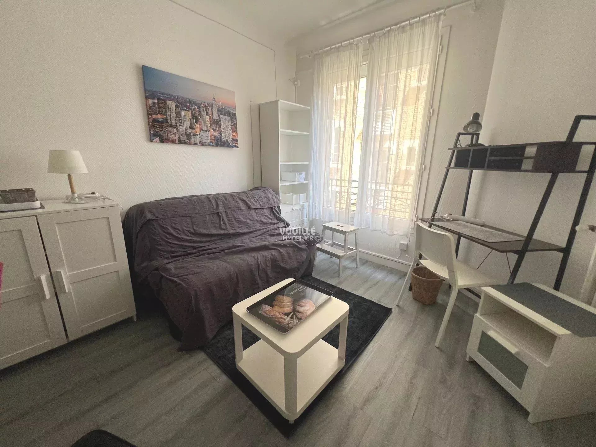 Studio - 14,10 m² - Location meublée - Quartier Georges Brassens