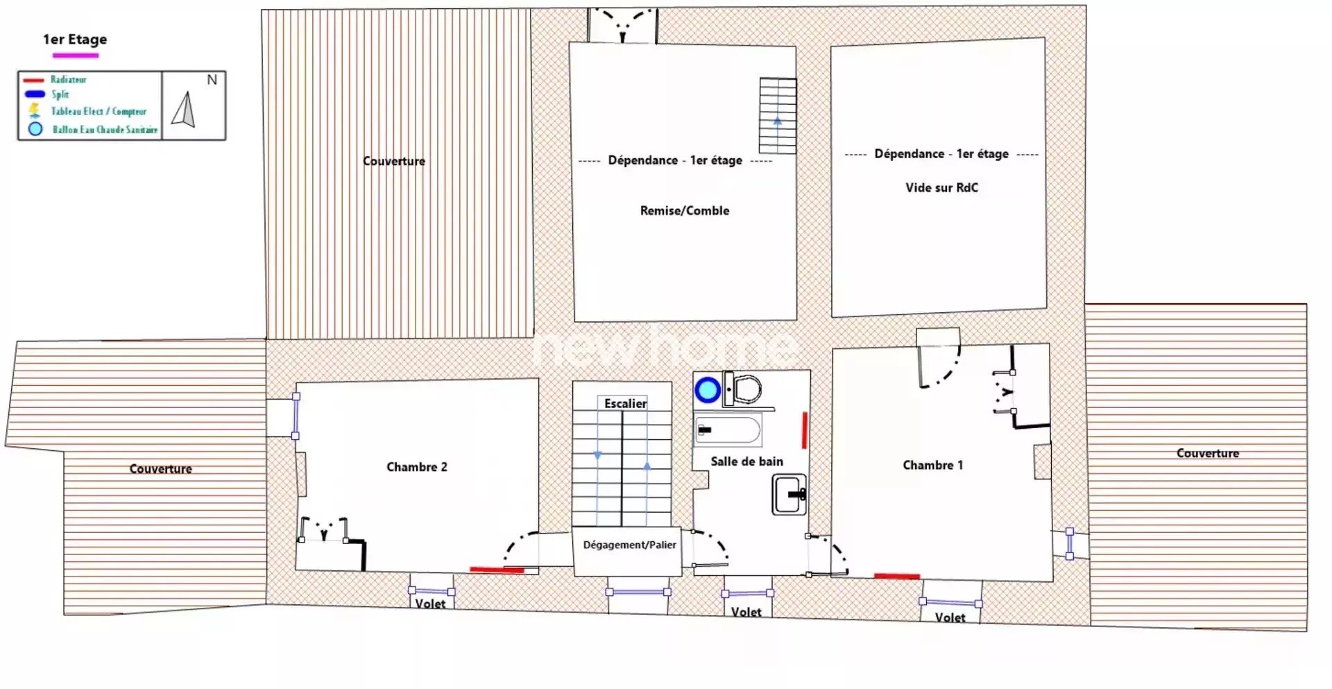 Ancienne bastide rénovée