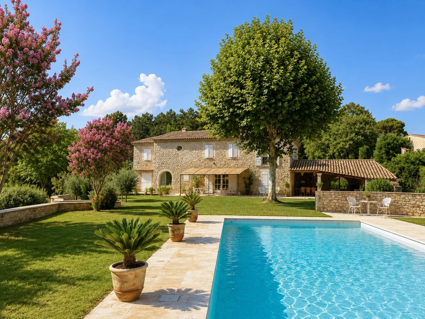 DROME PROVENÇALE – EXCEPTIONNEL MAS EN PIERRE RÉNOVÉ