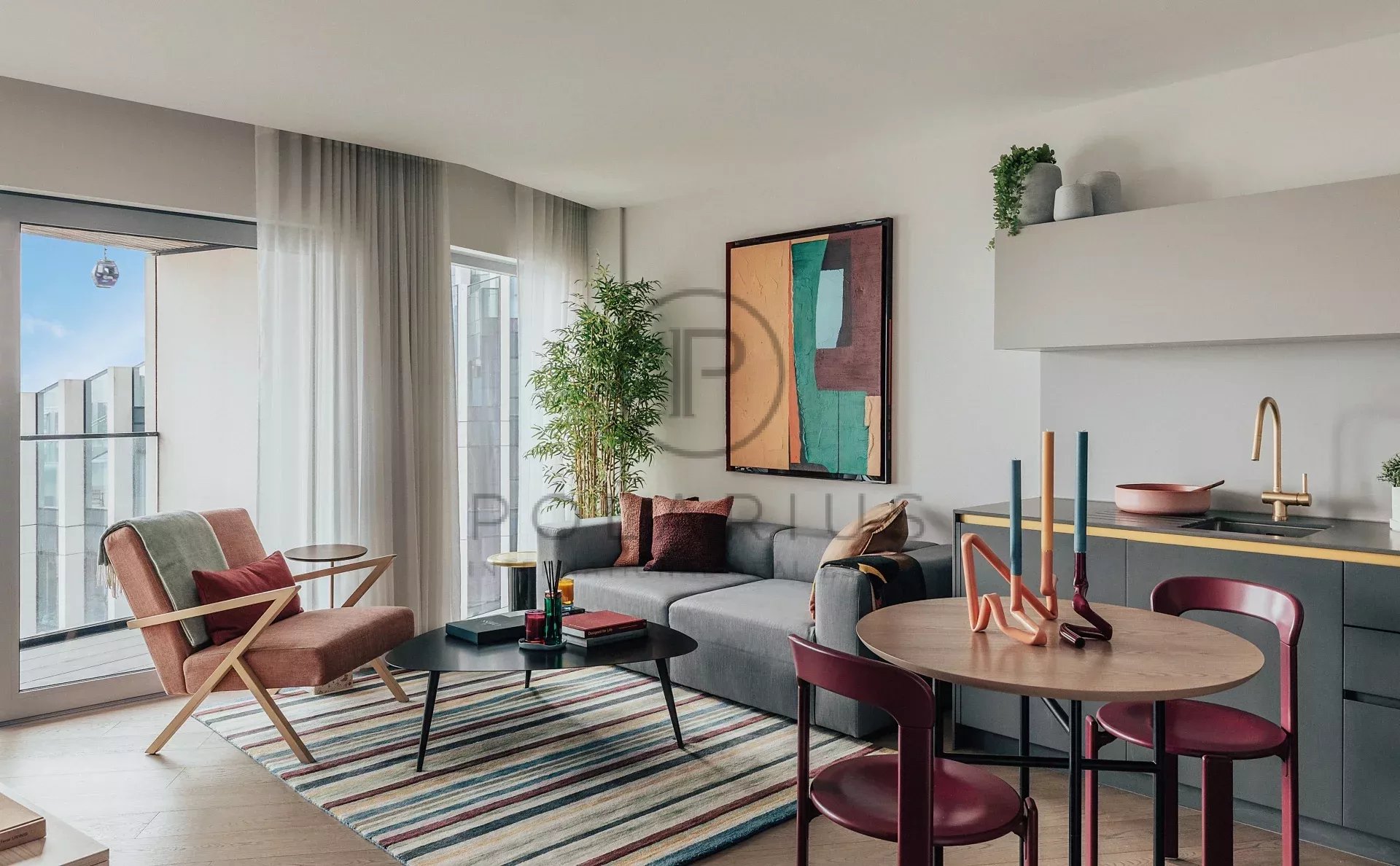 شقة أنيقة مكونة من غرفة نوم واحدة - حدائق بينينسولا، لندن SE10