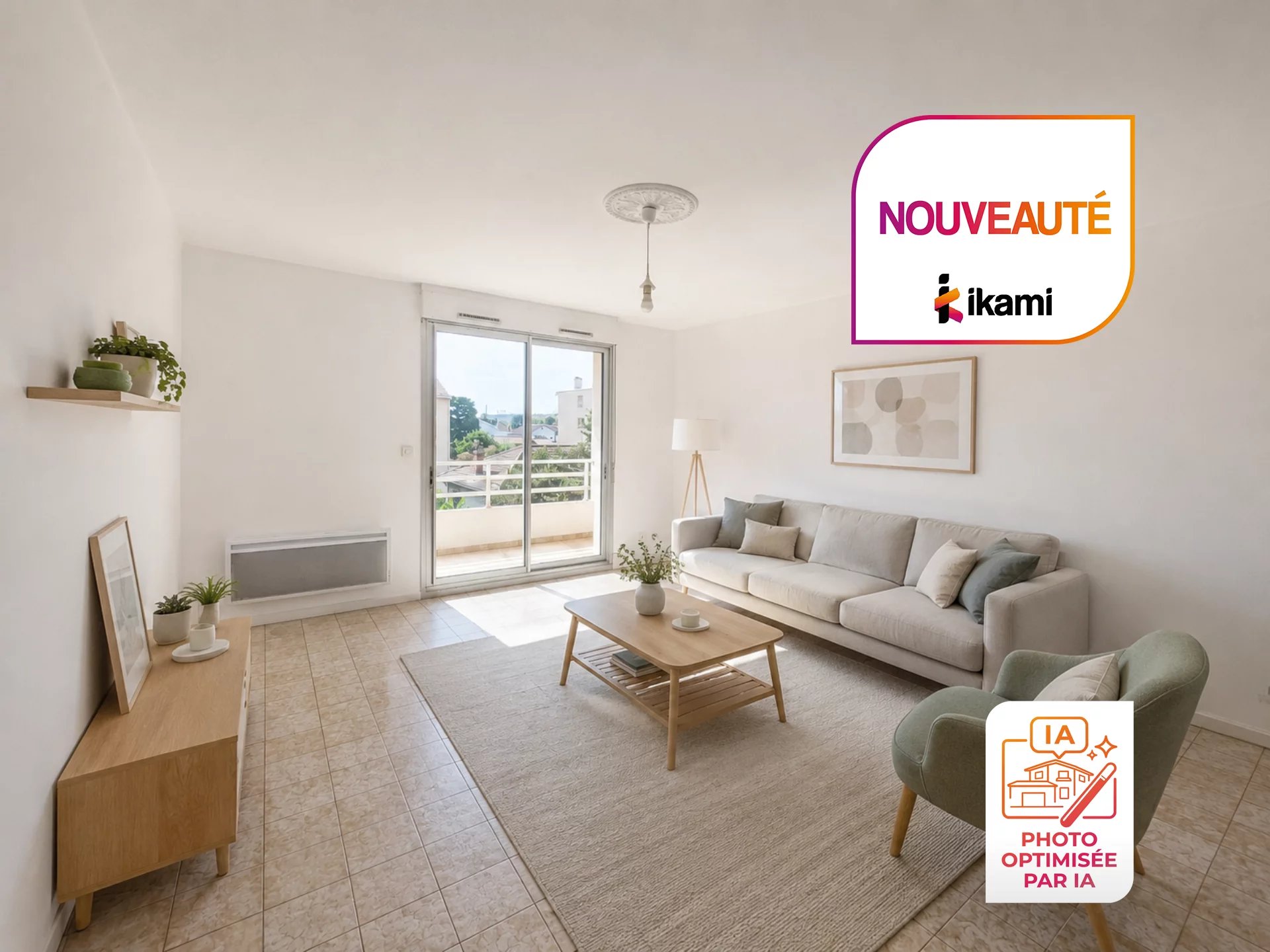 Appartement T2 avec balcon - Lyon 8e