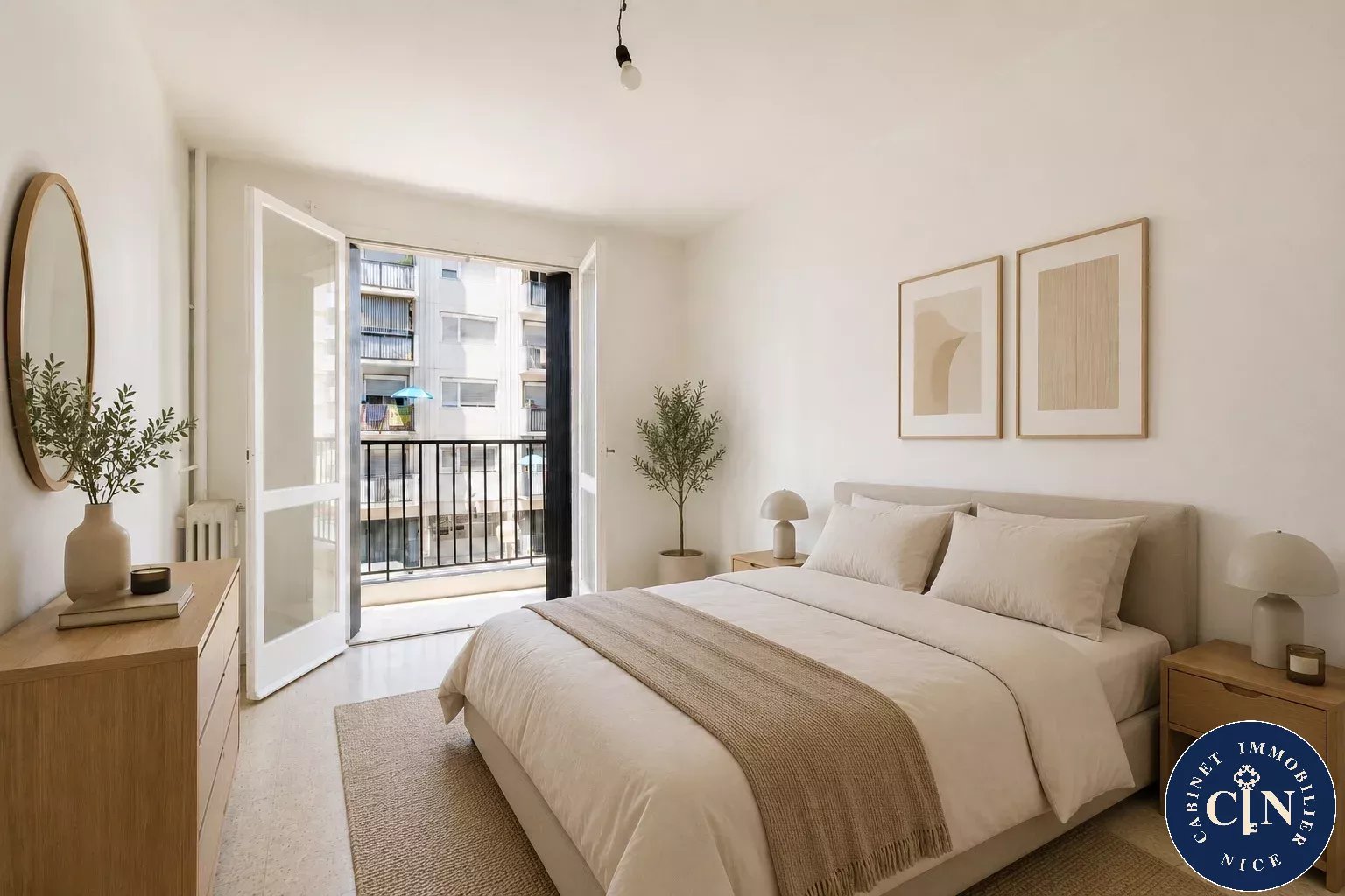 4 pièces 73,6 m² - Traversant, deux balcons - Nice Saint Augustin — photo 3