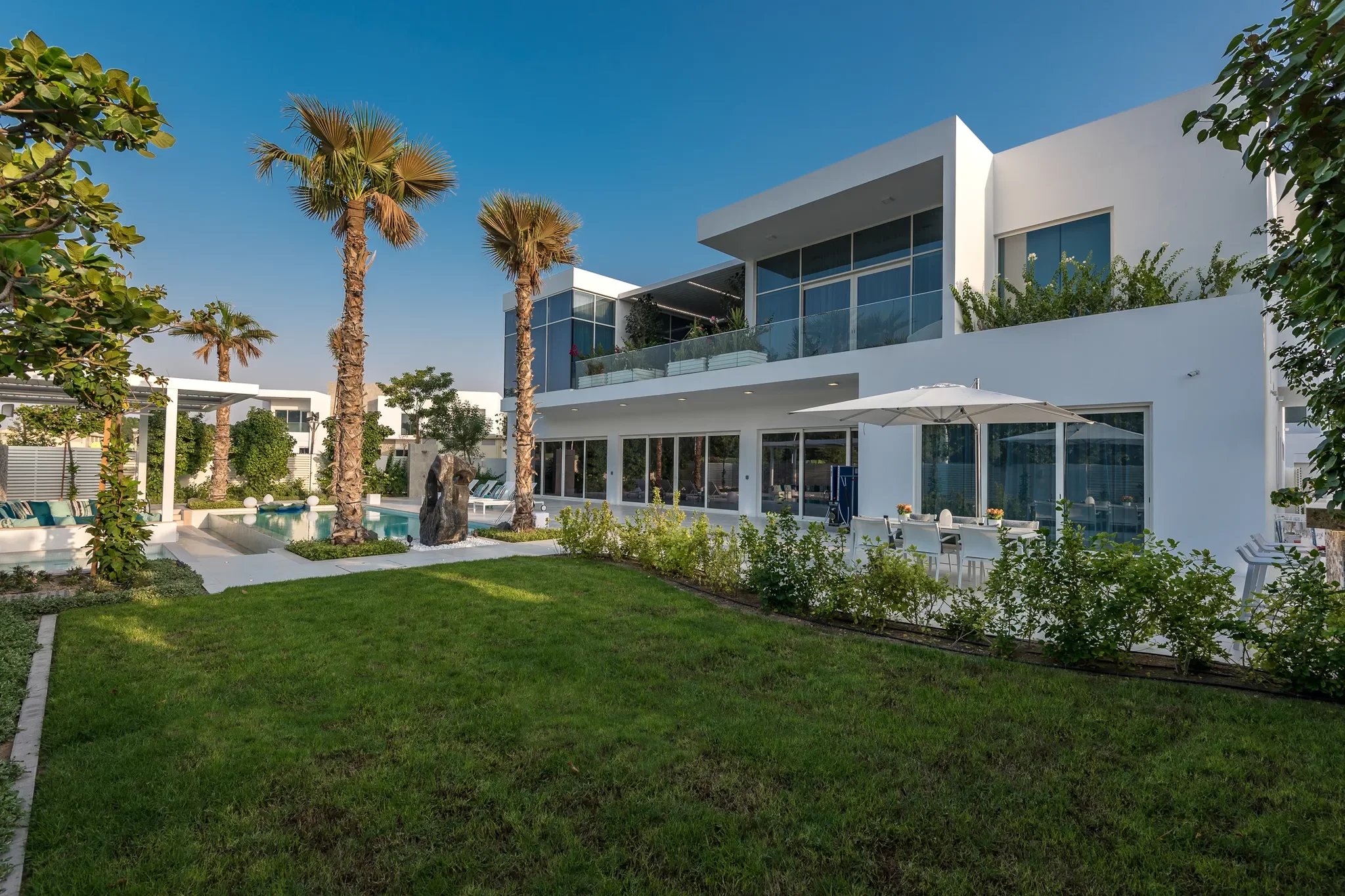 The Nest Villa améliorée de 5 chambres à Al Barari