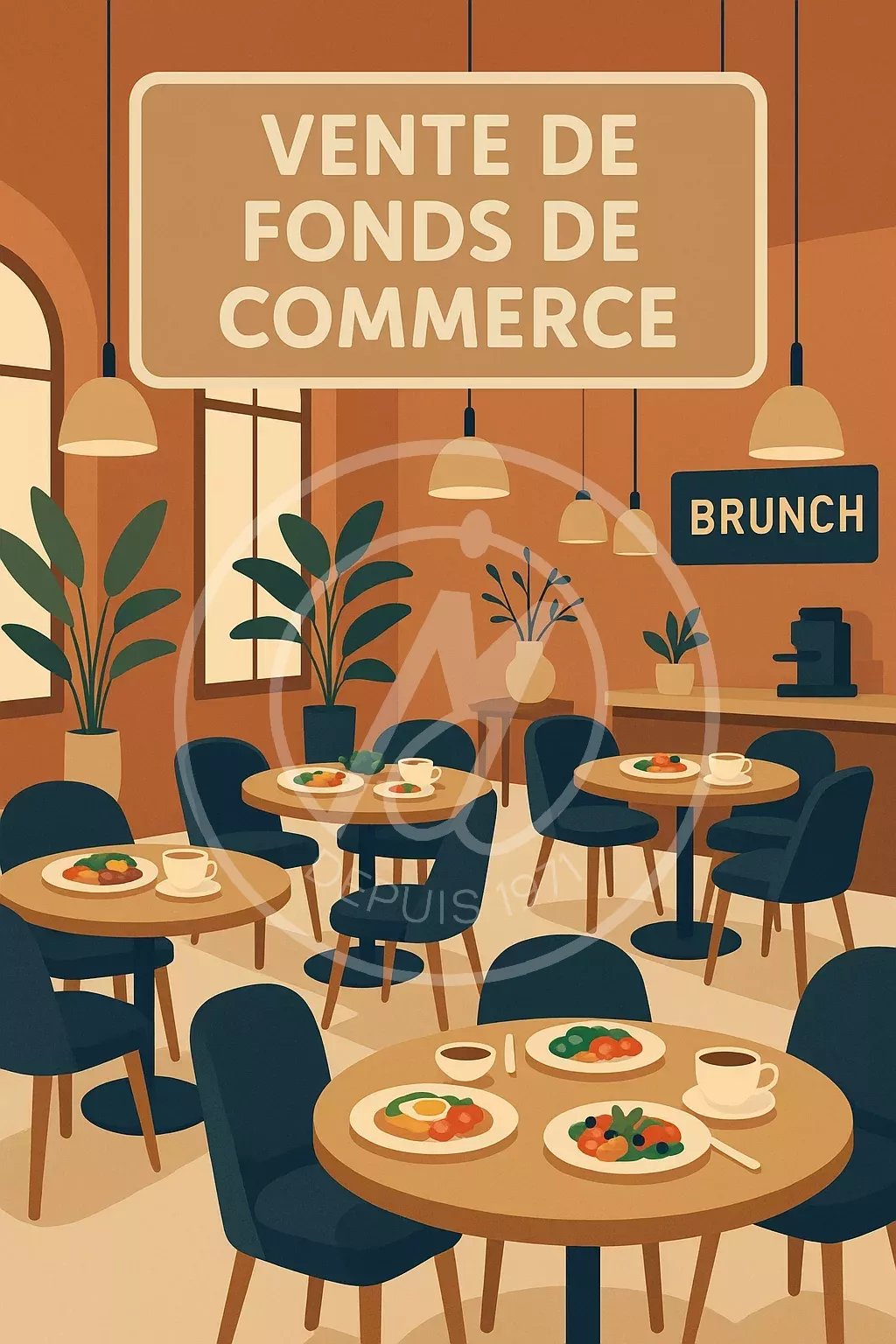 103 260 € * À VENDRE – Fonds de commerce de restauration au Gosier (activité Brunch)