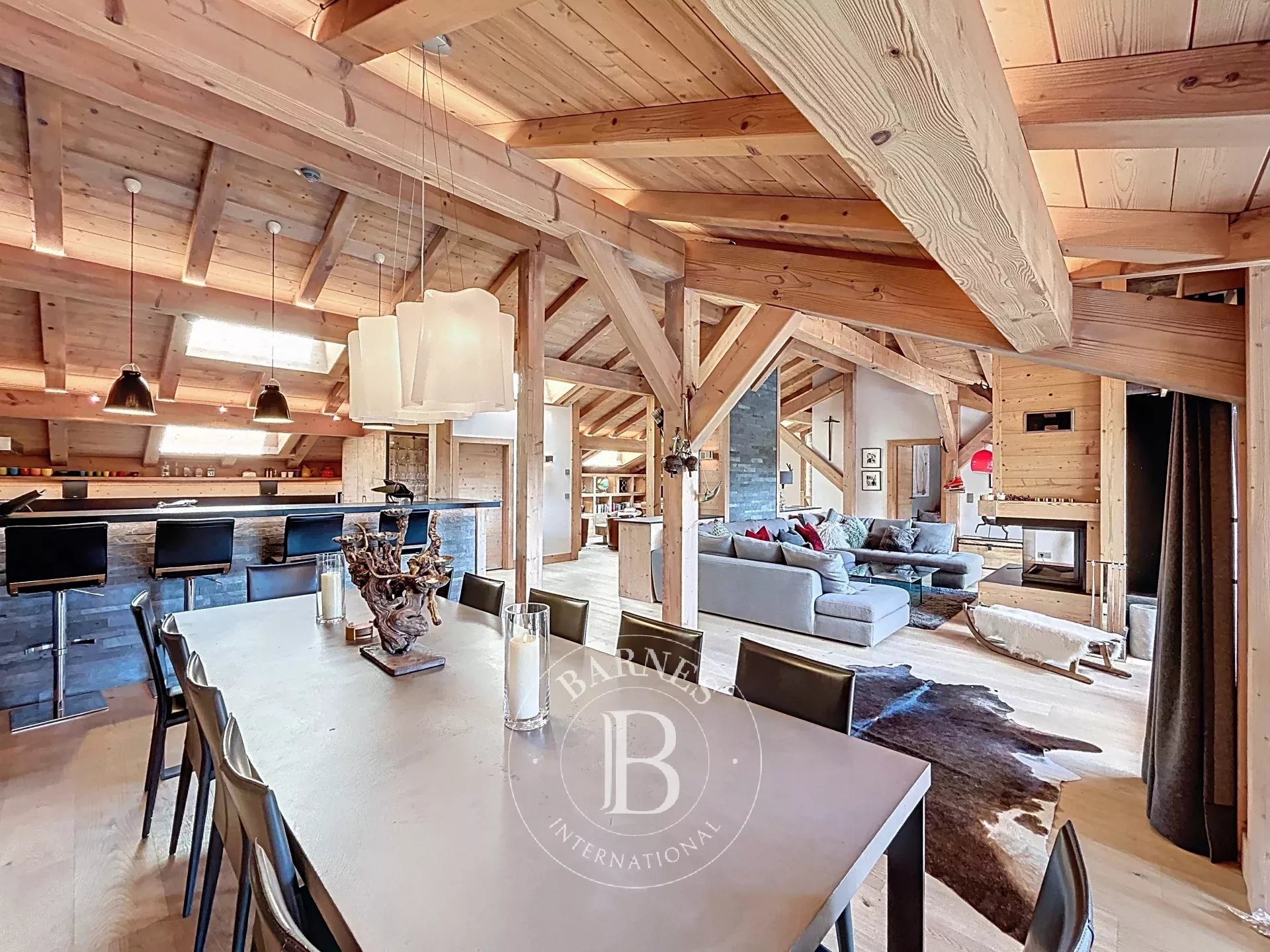 Penthouse of 325 sqm total surface area - 5 bedrooms on suite - In the center of Les Gets and close to the gondola - Les Gets Accommodation in Les Gets