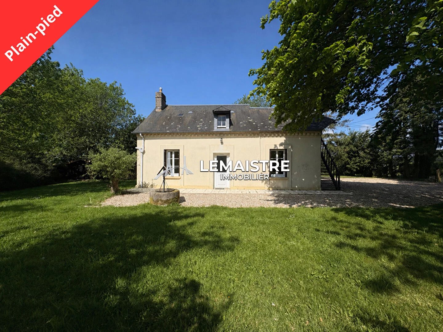 Maison à vendre - Proche Ourville-en-Caux - 58,57 m² - 2 chambres - Plain-pied - Jardin
