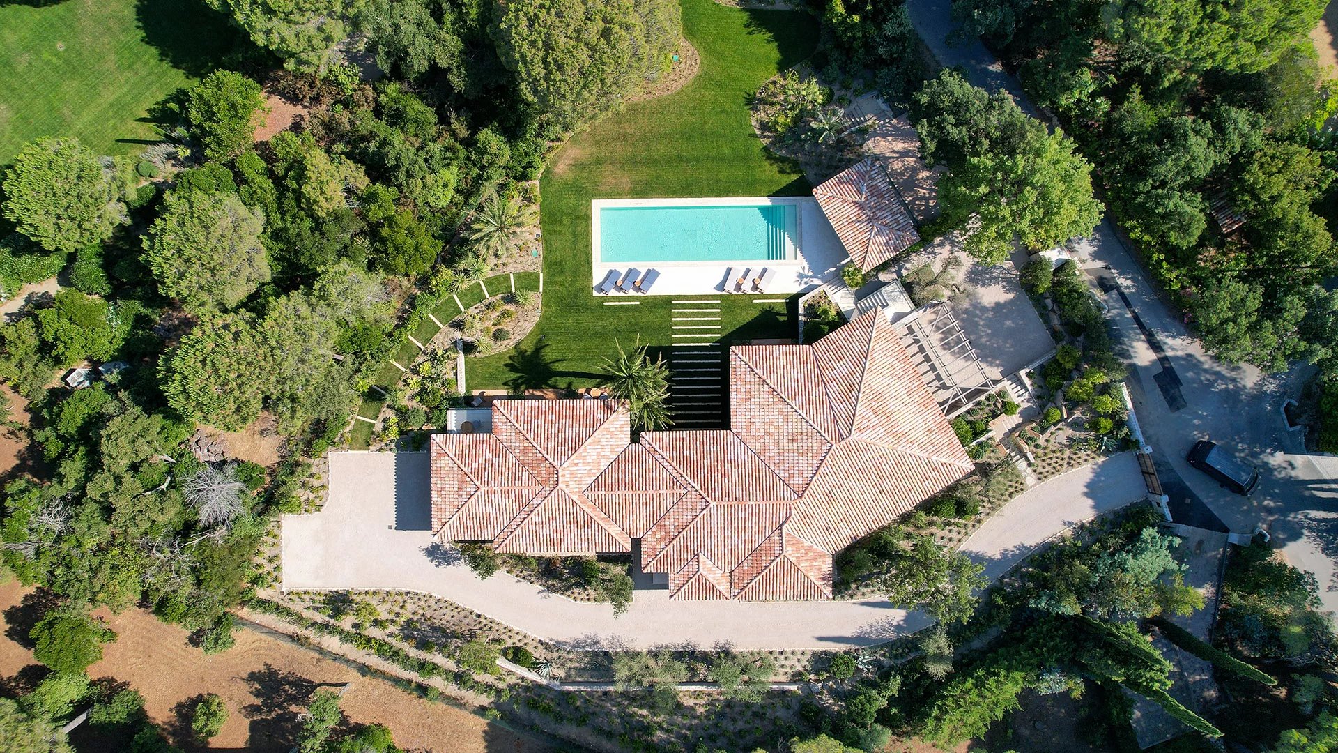 Saint Tropez - Villa sublime in una tenuta privata