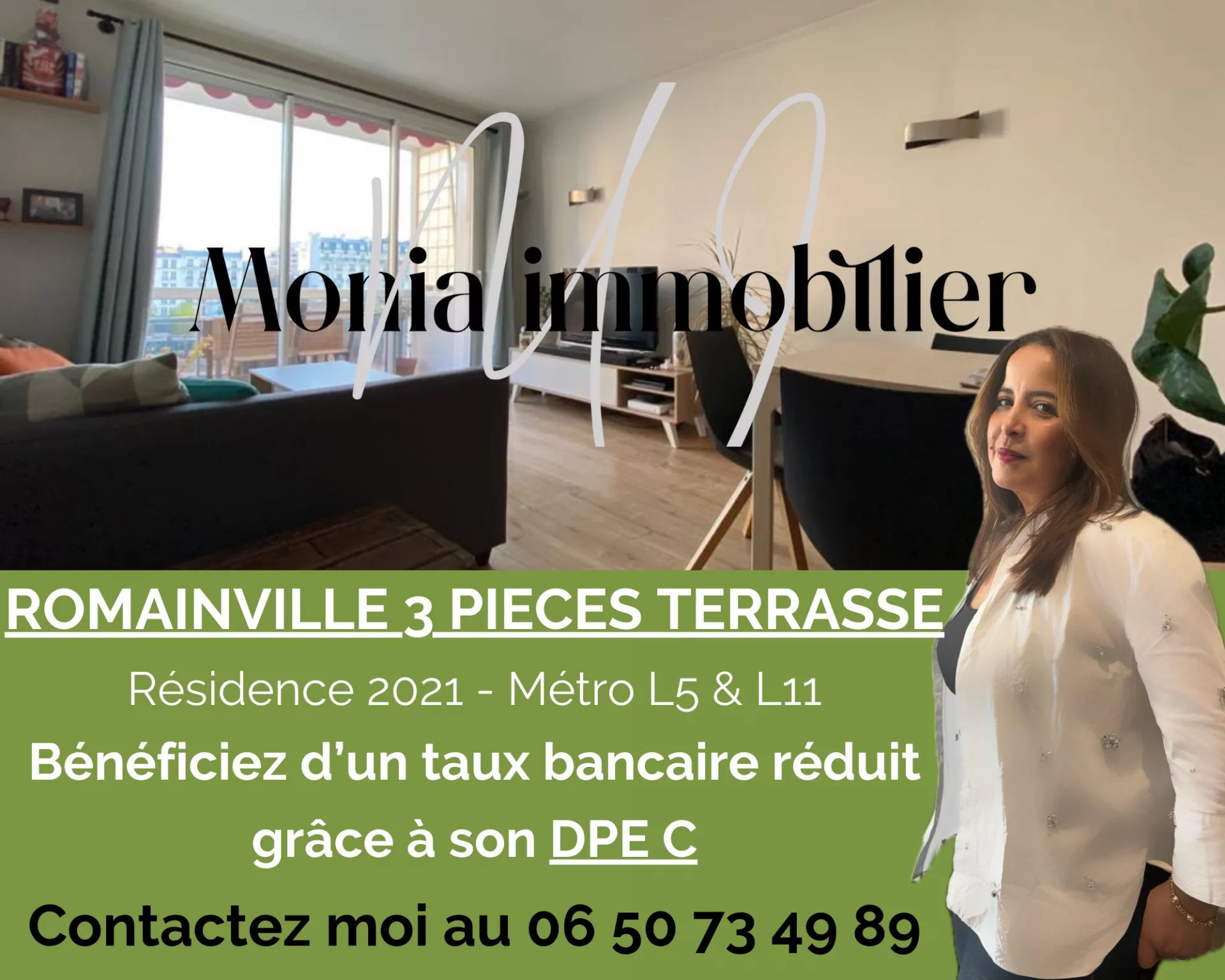 Agence immobilière de Monia ARKAM SAILLARD Immobilier