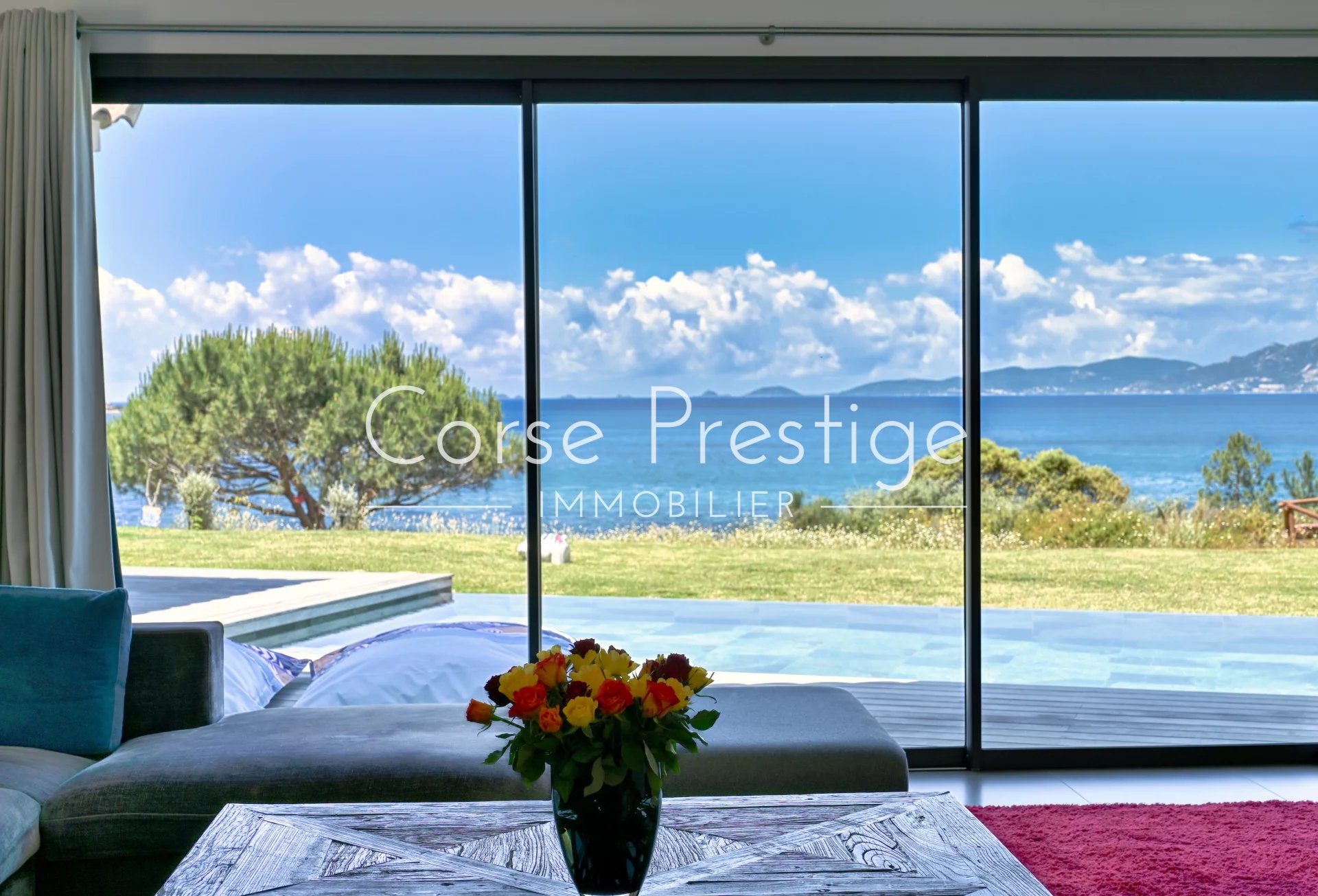 luxury villa for rent with swimming pool – porticcio image18
