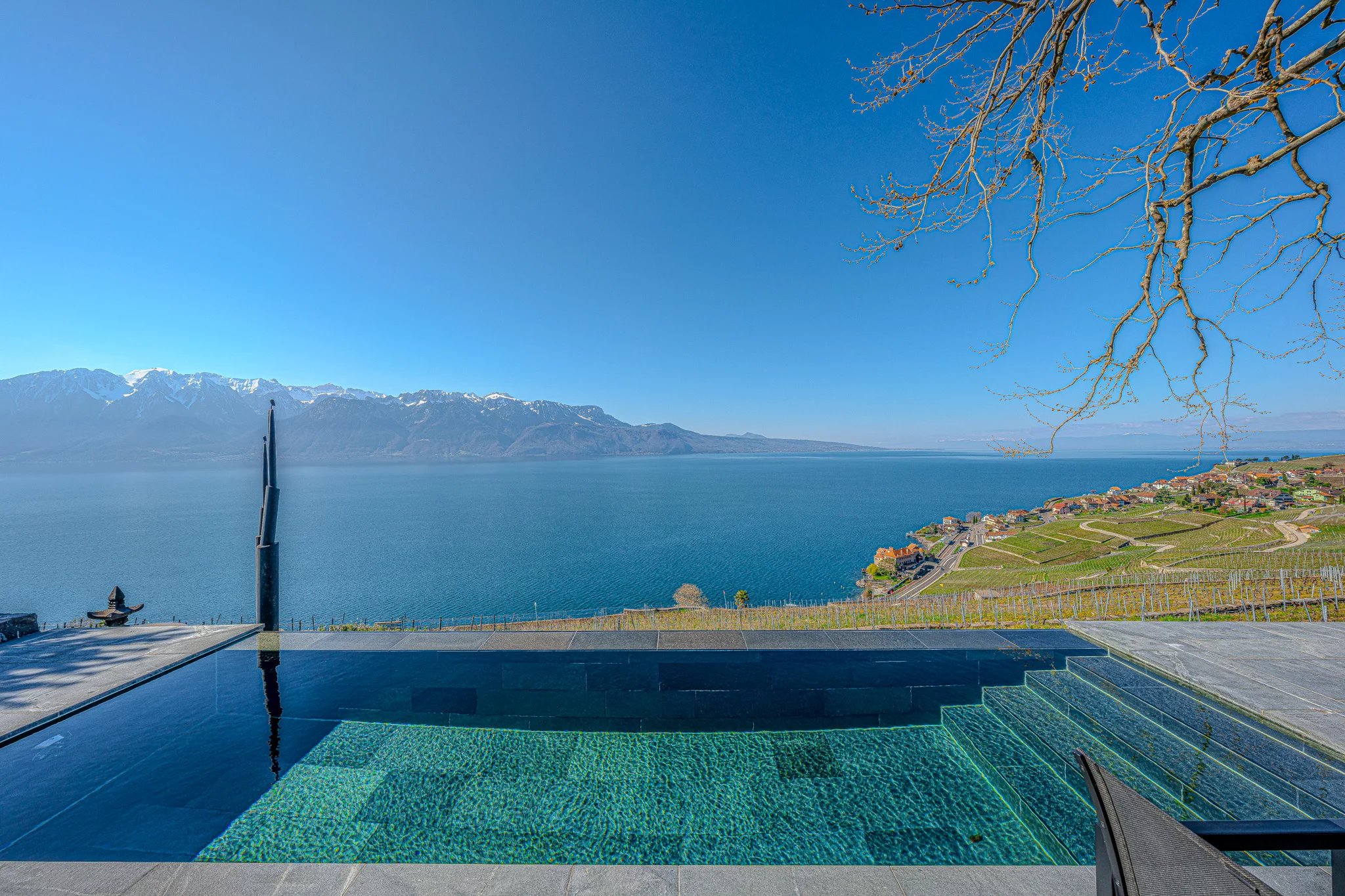 Probablement l’un des emplacements les plus exclusifs du Lavaux