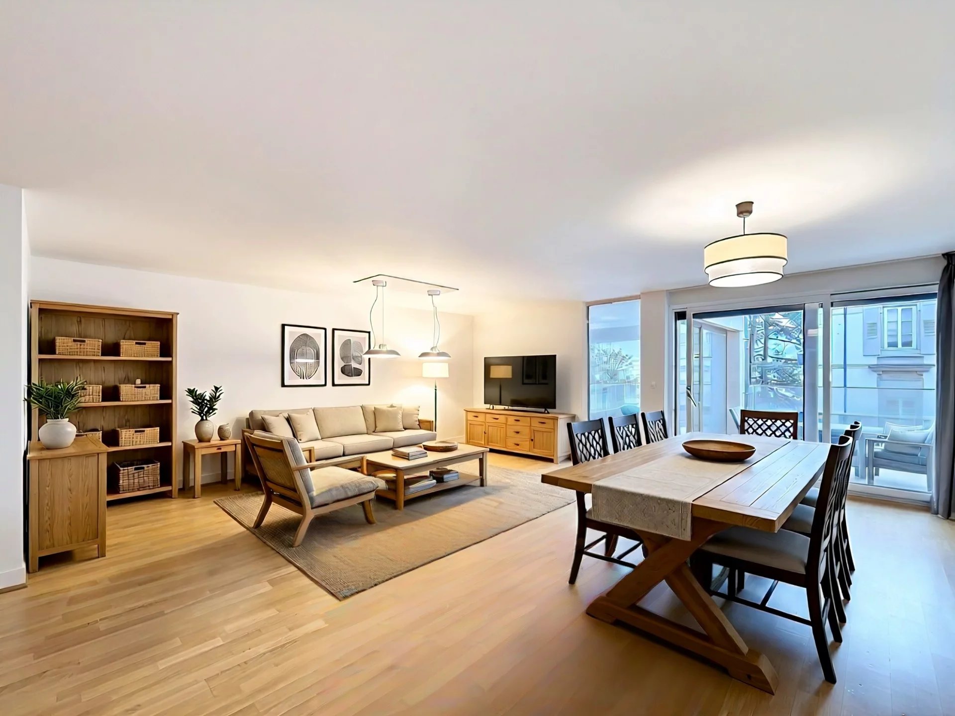 Charming 2.5 pieces with lake view
