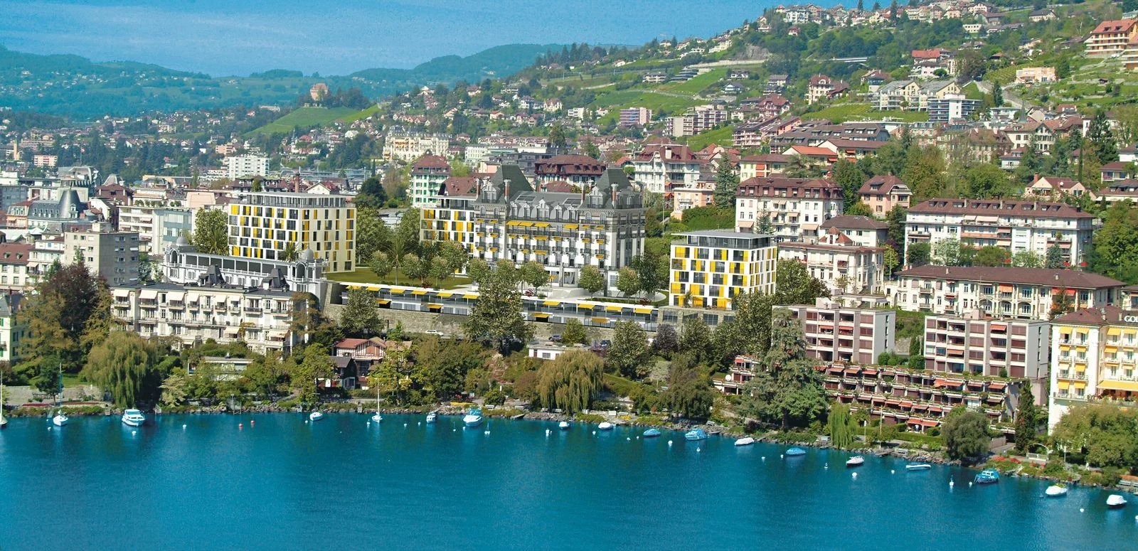 6.5-room apartment with panoramic views of the lake and the Dents du Midi