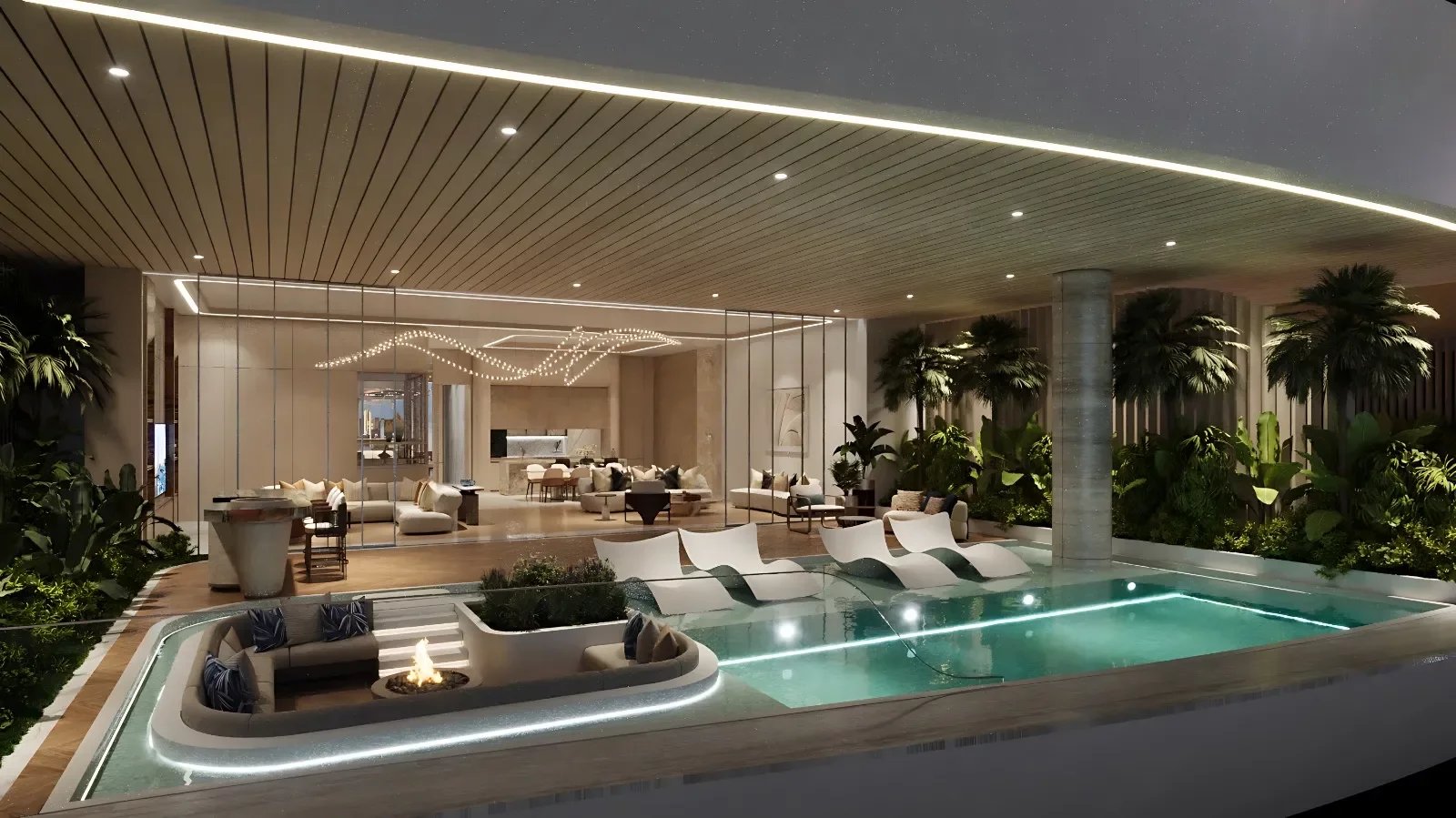 Penthouse 3 chambres à vendre à Casa Canal Dubai Water Canal