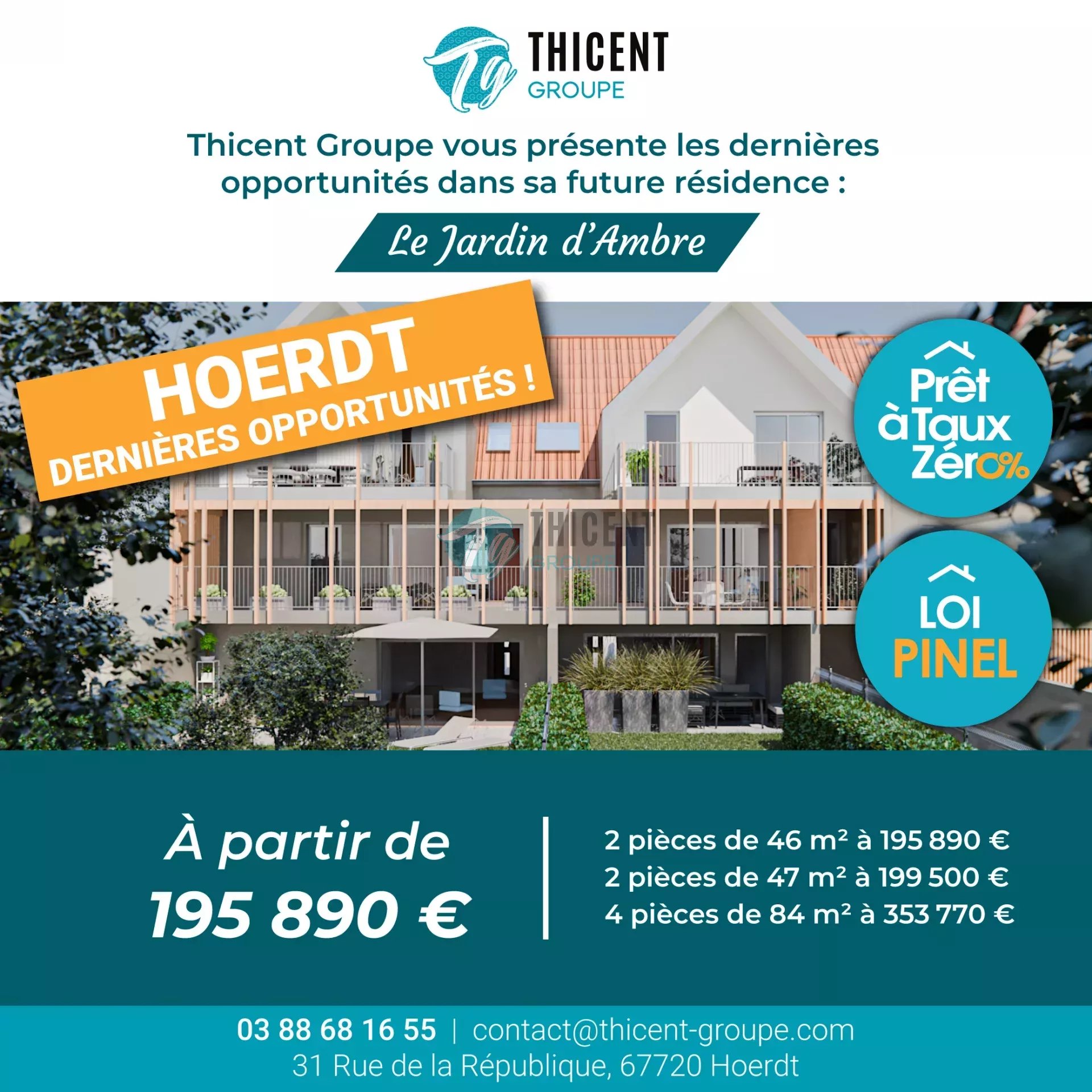 Agence immobilière de THICENT GROUPE