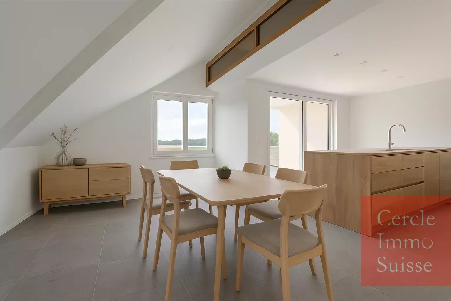 Appartement en attique à Poliez-Pittet - Photo 5