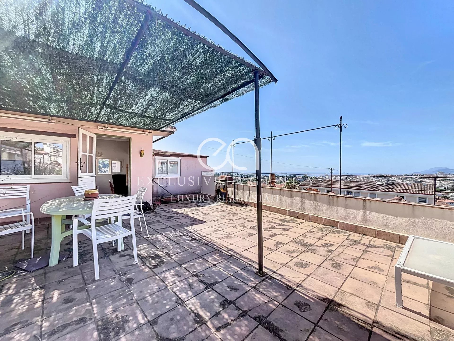 Le Cannet Mairie House 165m² with Sea View Terrace