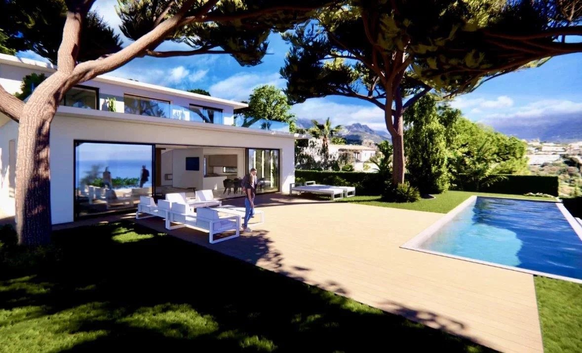 Roquebrune Cap Martin - Contemporary Villa with Sea View and Infinity Pool