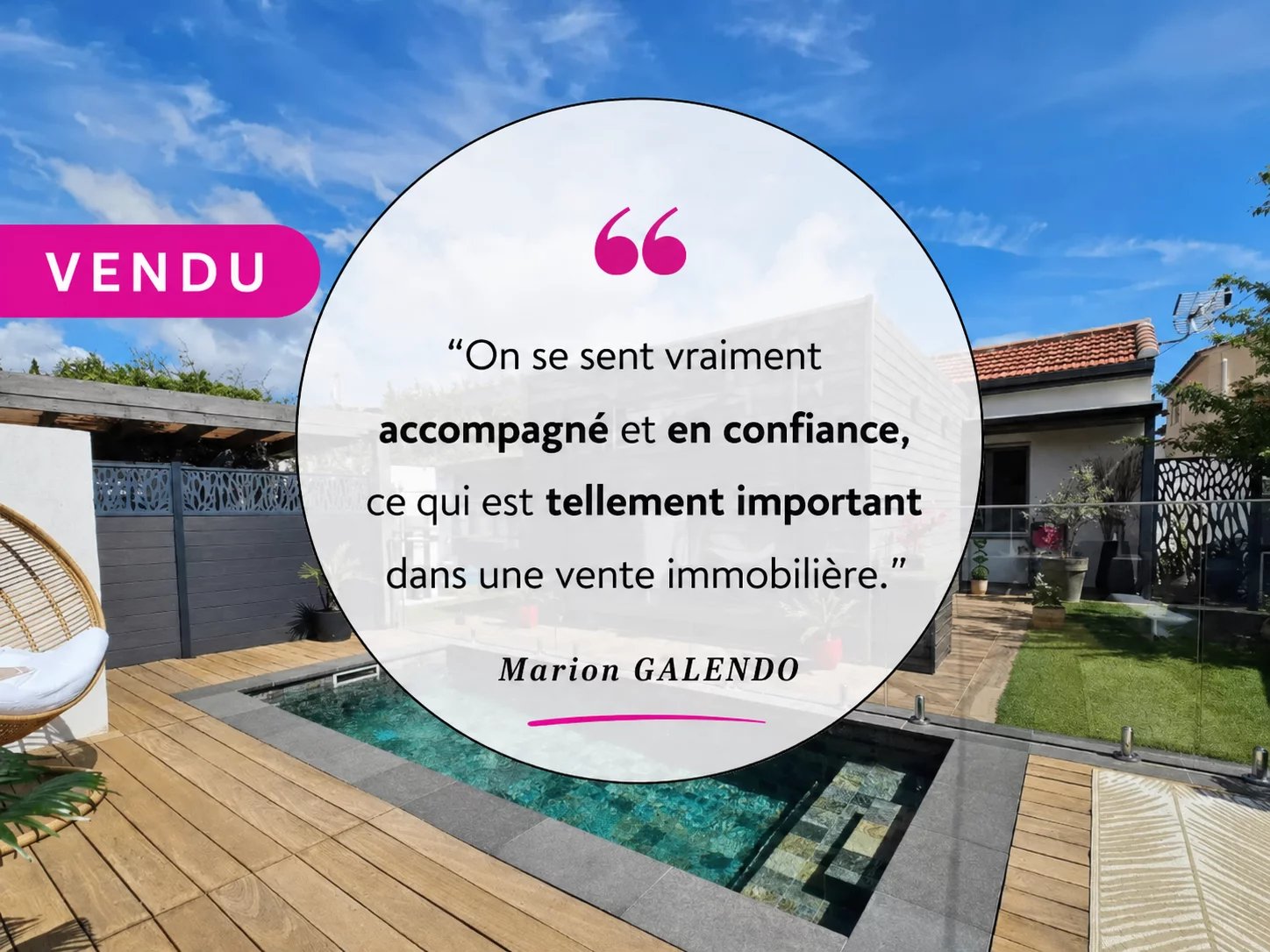 EXCLUSIVITE - La Garde– RARE - Coquette maison avec piscine