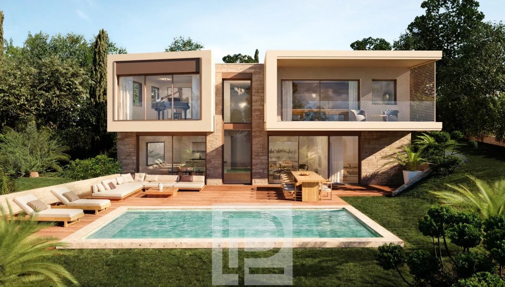 Villa for sale in Mougins — OFF-PLAN SALE - Stunning new villa project with unobstructed view in a peaceful location!