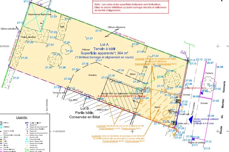 Achat Terrain T0 à Vertou (44120) - 364m²