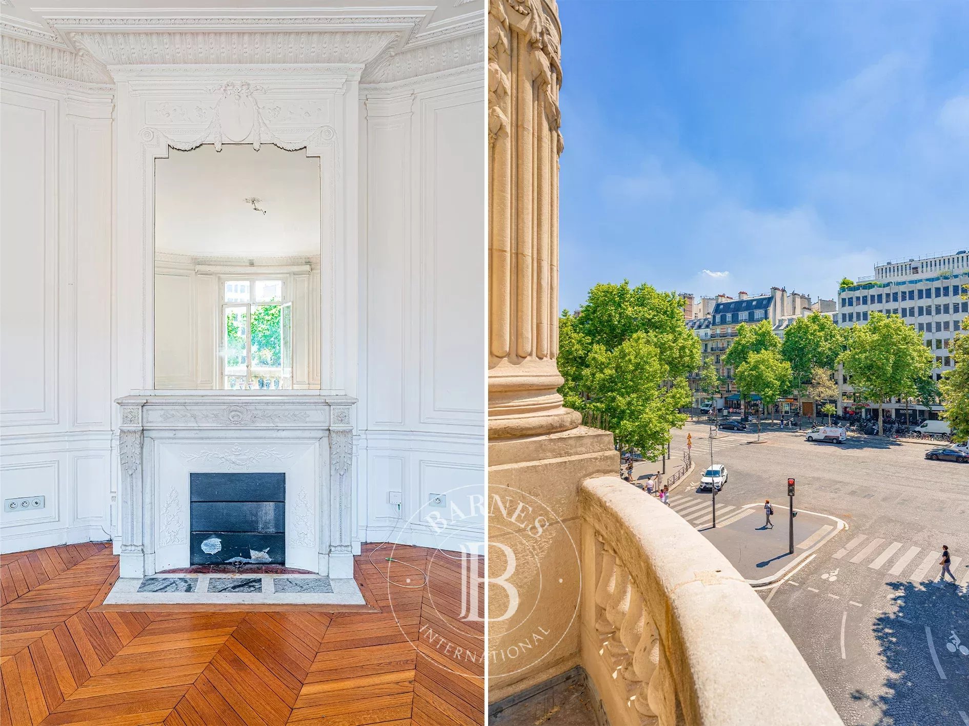Paris 17 - Etoile / Saint Ferdinand - Appartement au 2è étage avec vue dégagée - 4 ou 5 chambres