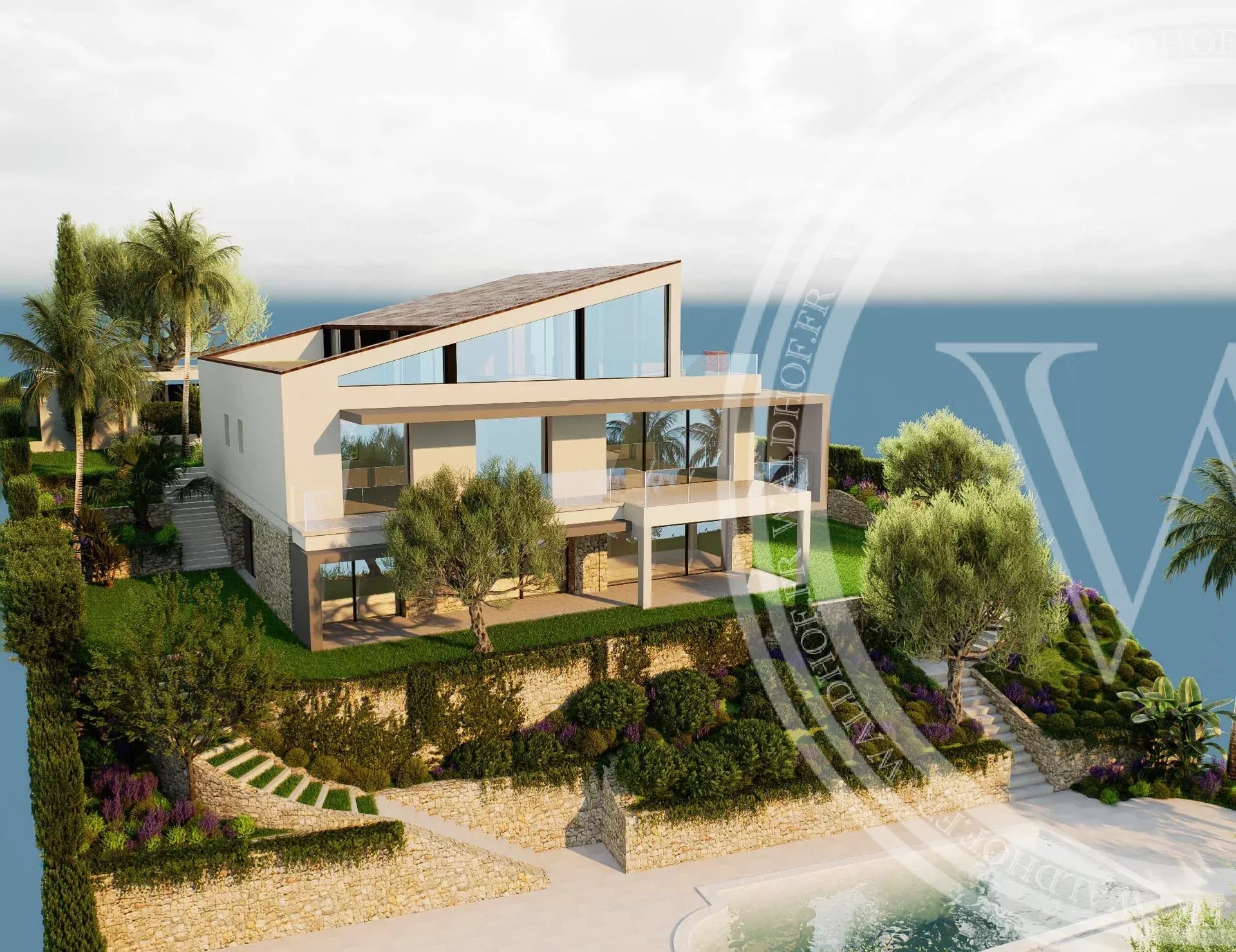 Proprietà con piscina e permesso di ampliamento e ristrutturazione a 10 minuti da Monaco