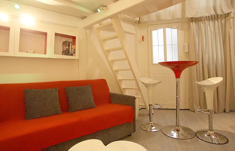 VENTE APPARTEMENT 2 PIECES - MEZZANINE - PARIS 75004 - Image Array