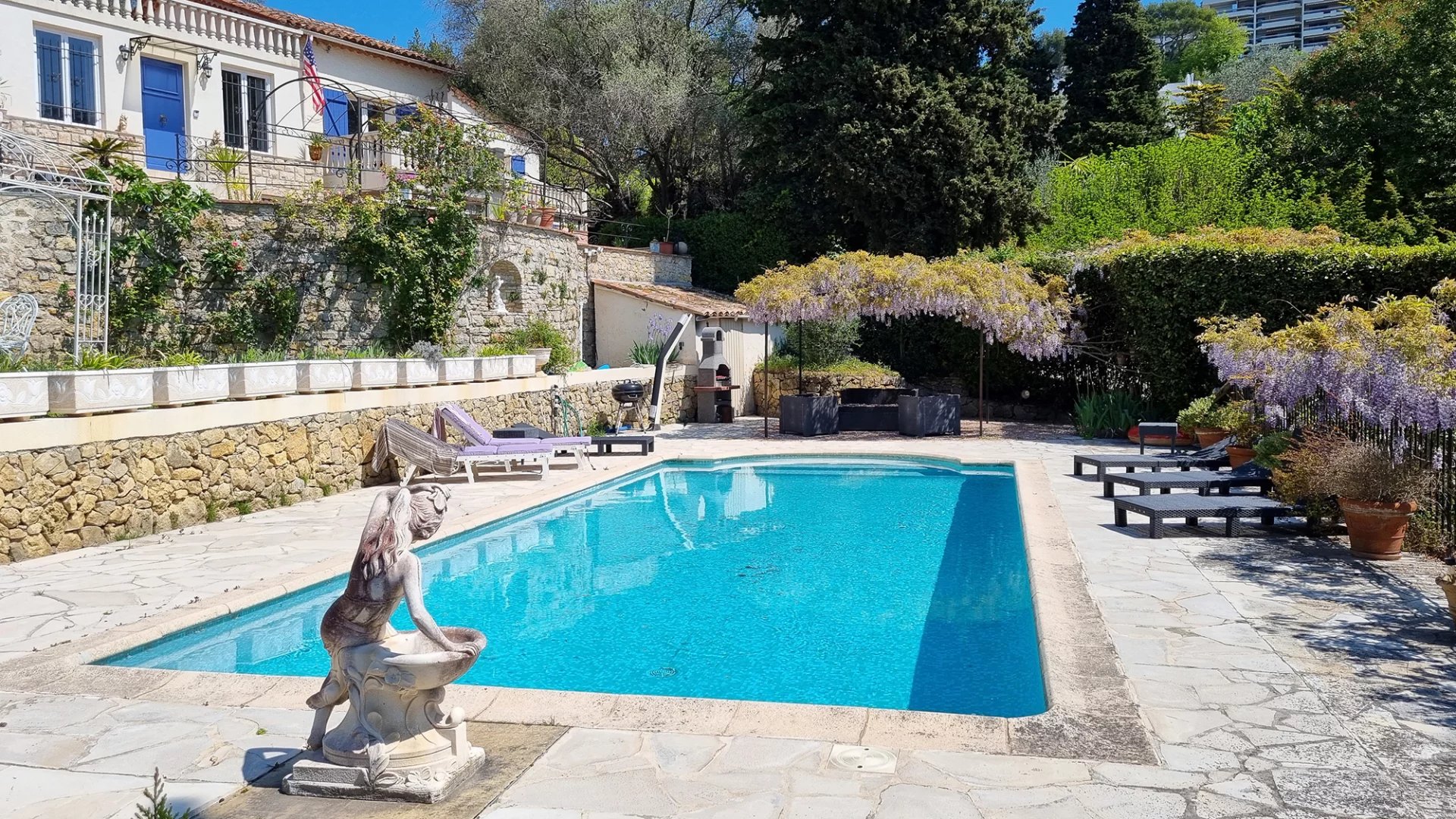 Vente villa luxe piscine Le Cannet