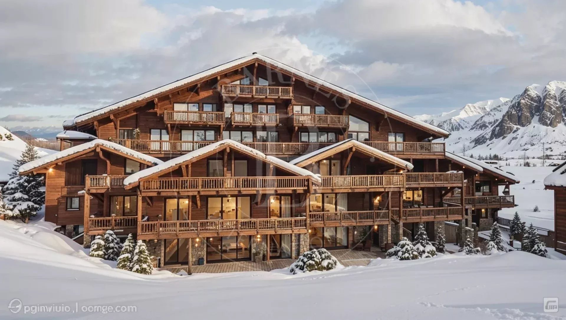 Meribel La Tarentaise 203 —Ski-in/Ski-out Dual Aspect with Panoramic Views and Penthouse-Style Living Room