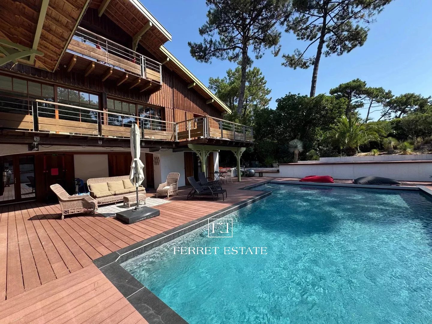 Villa avec piscine – Port de la Vigne, Cap Ferret