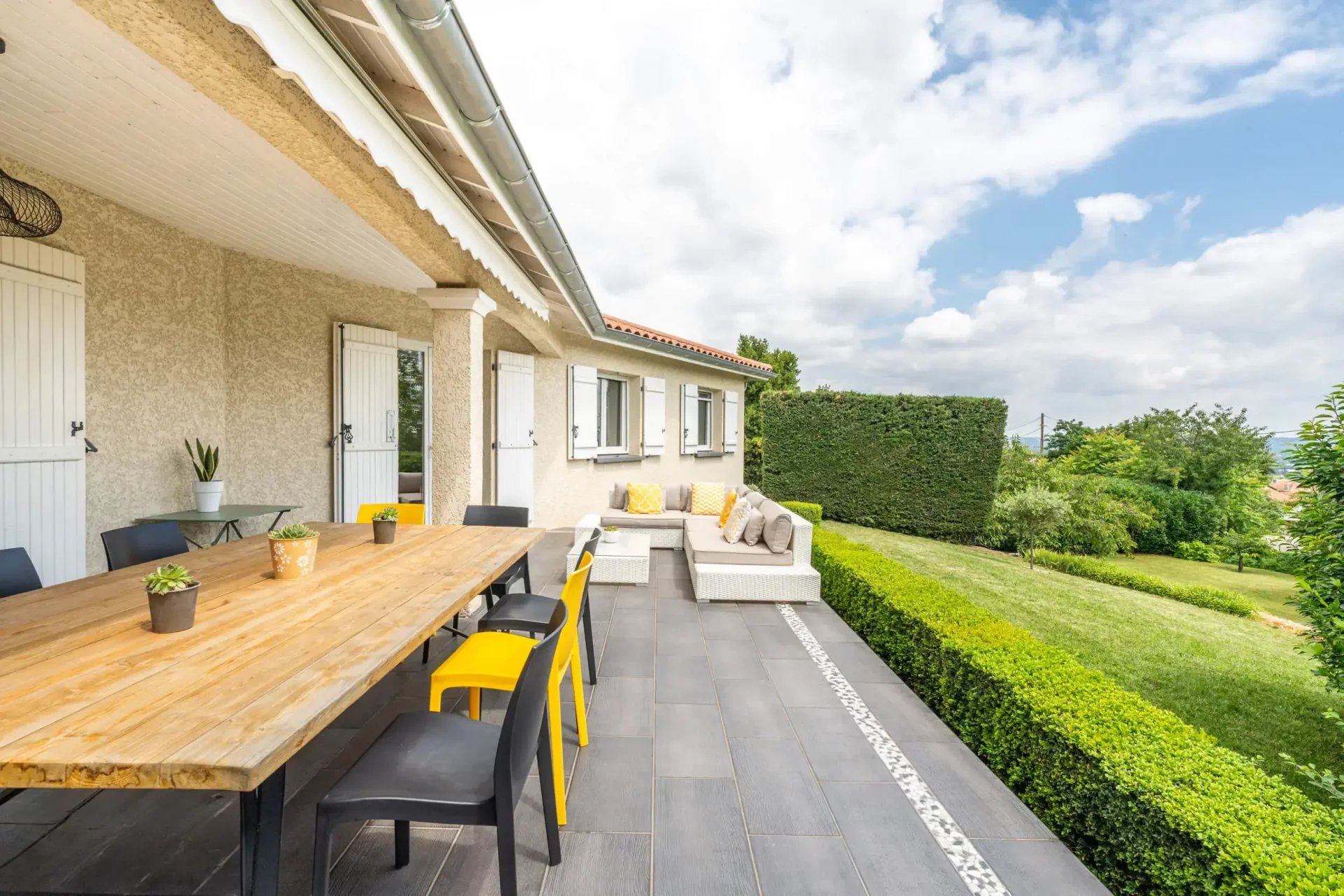 Maison 111 m² avec grand jardin et vue dégagée