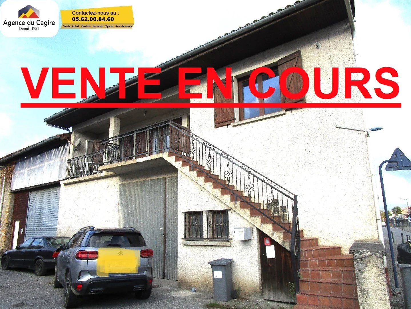 Maison 2 appts et garages