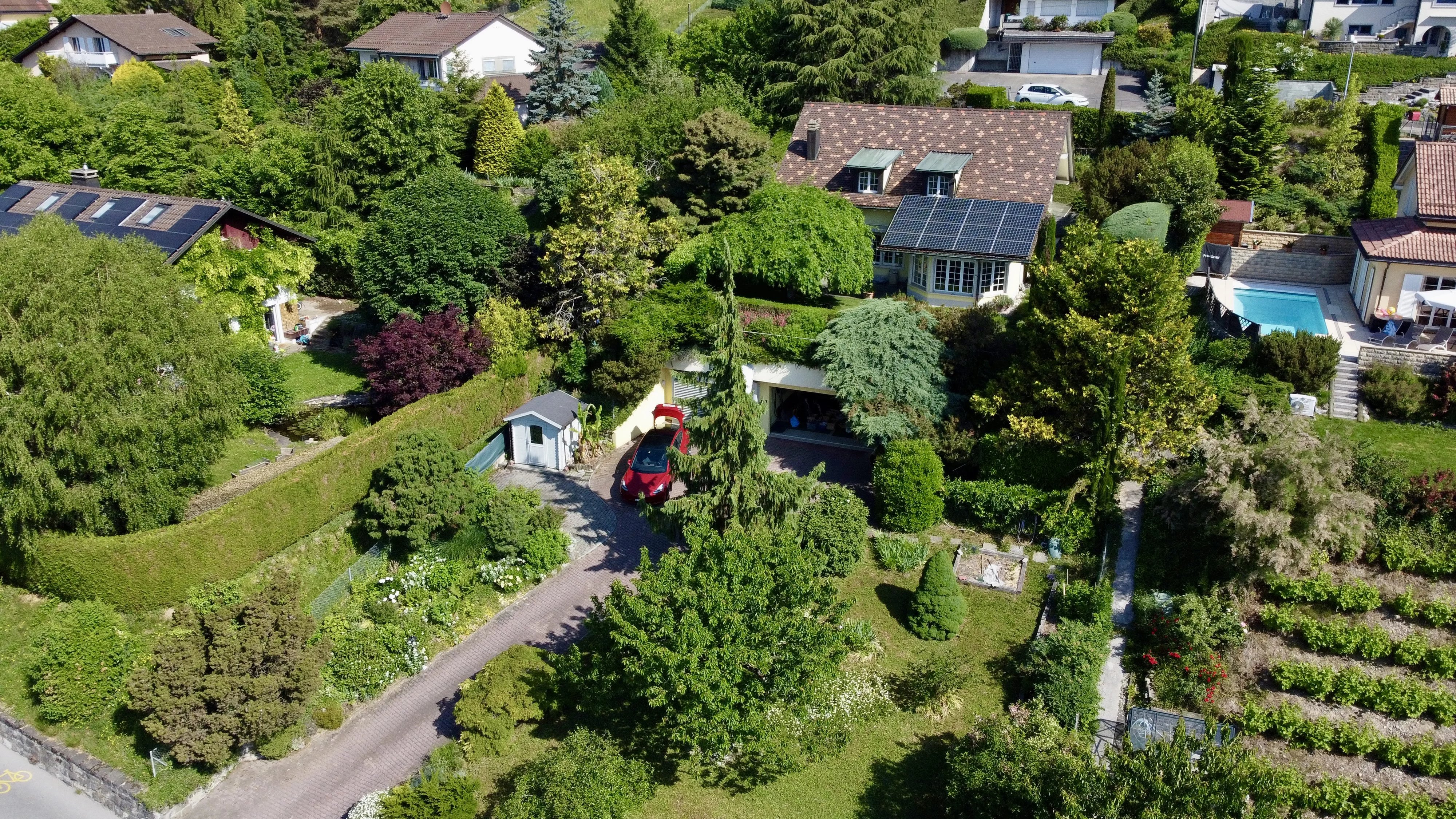 Maison au calme avec jardin et vue sur le Lac