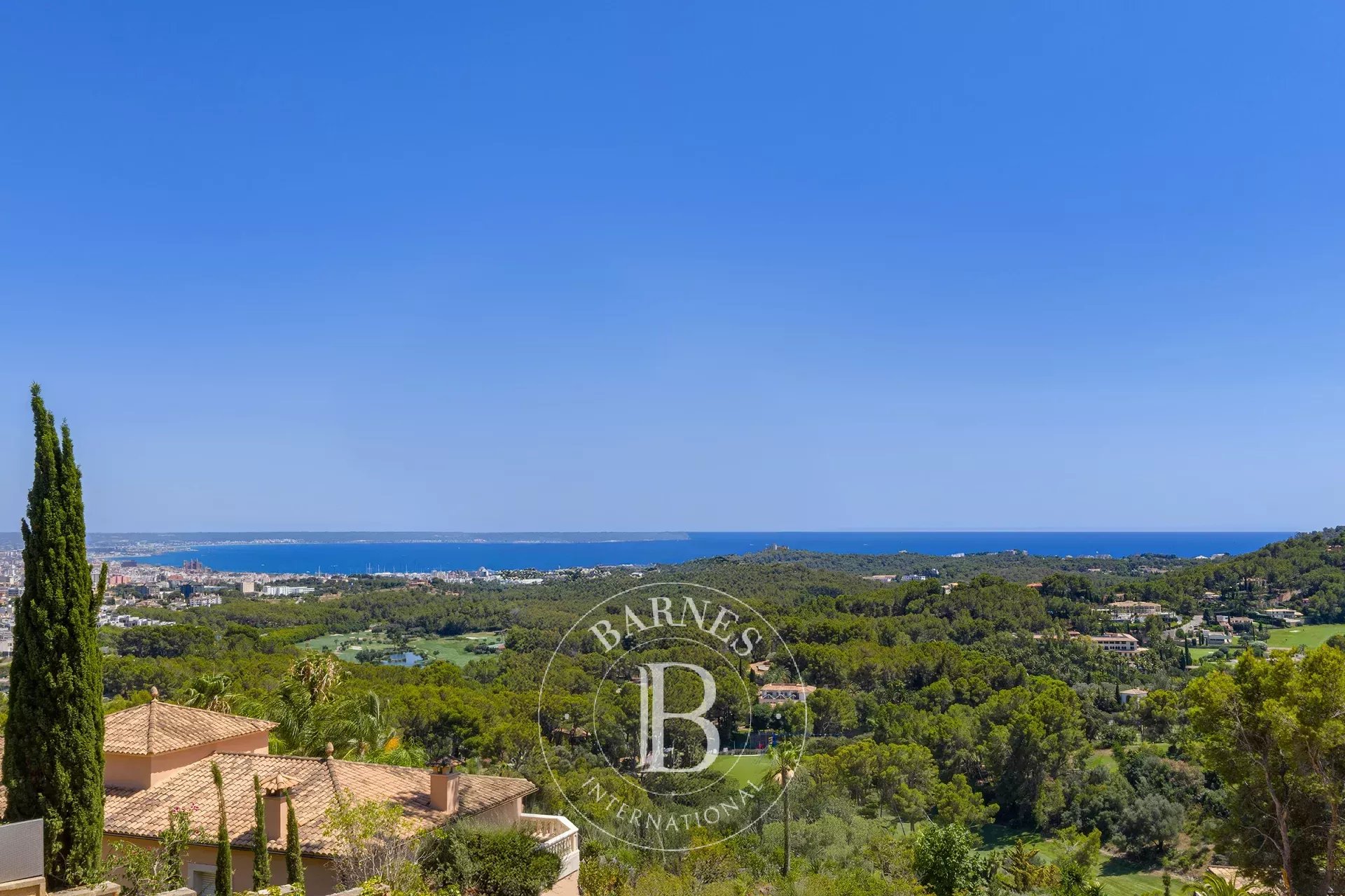 Building Plot with License and Panoramic Sea and Golf Views in Son Vida