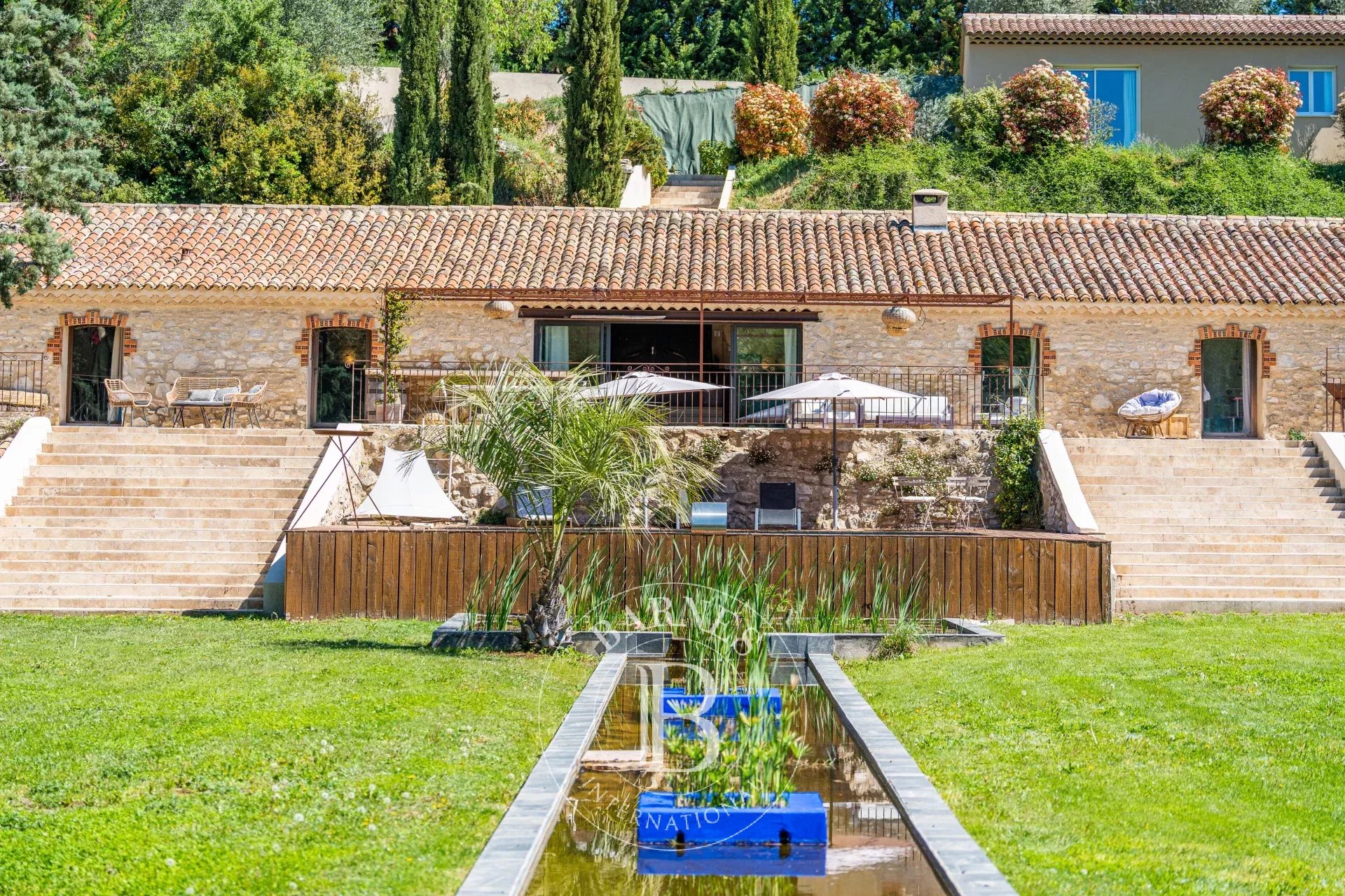 Former sheepfold - Aix-en-Provence - swimming pool - environment - picture 25