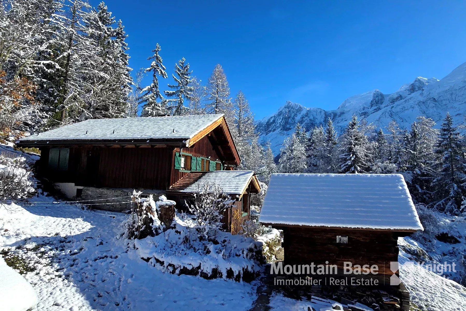 Photo of A charming chalet situated in its own clearing in the woodlands at the top of Le Coupeau.