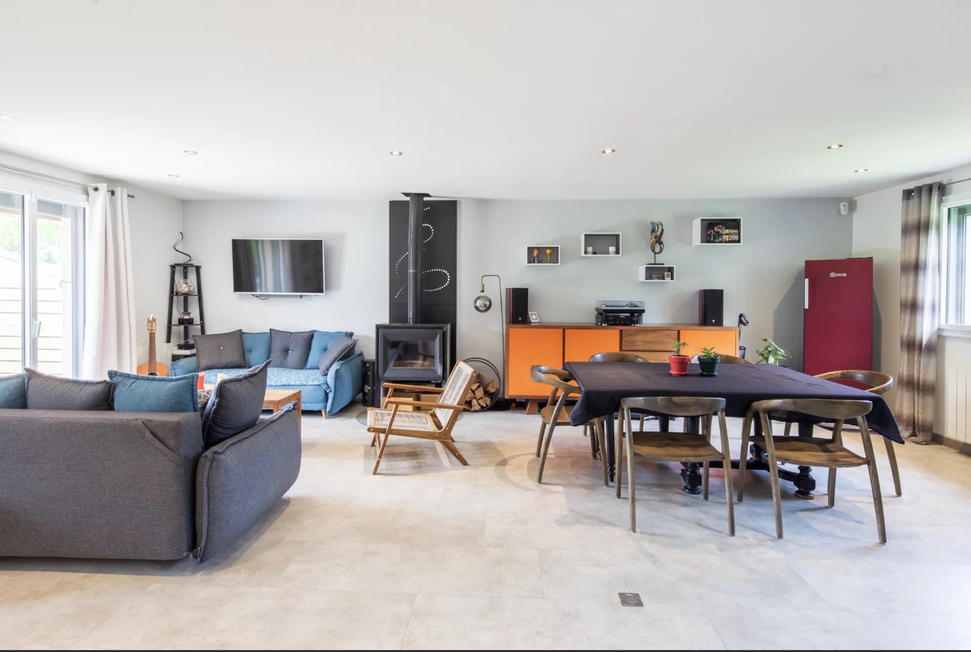 Maison Dardilly de 90m2 de plain pied, 688m2 de terrain