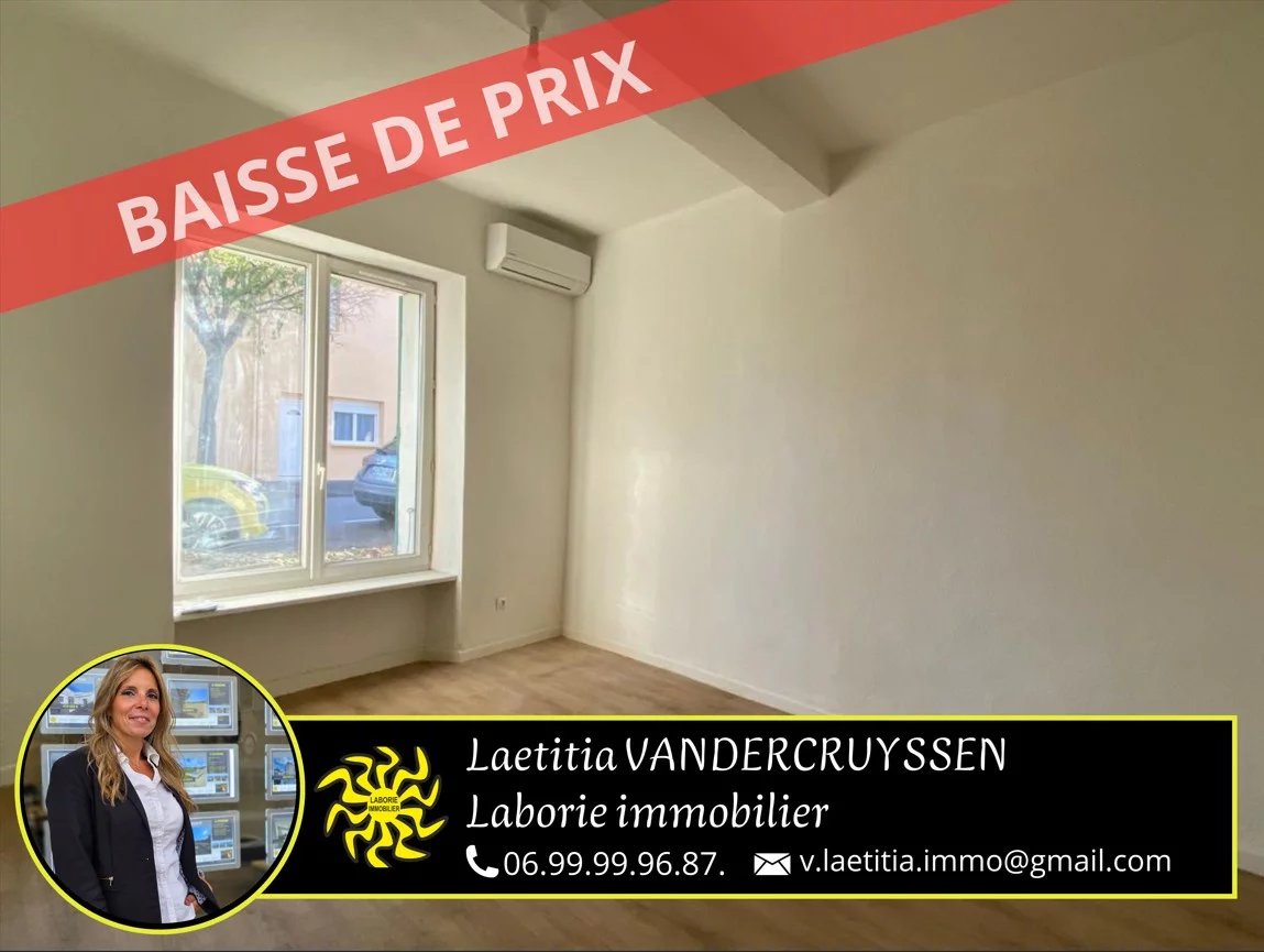 A vendre maison rénovée 96 m2 avec 3 chambres à Lézignan-Cor