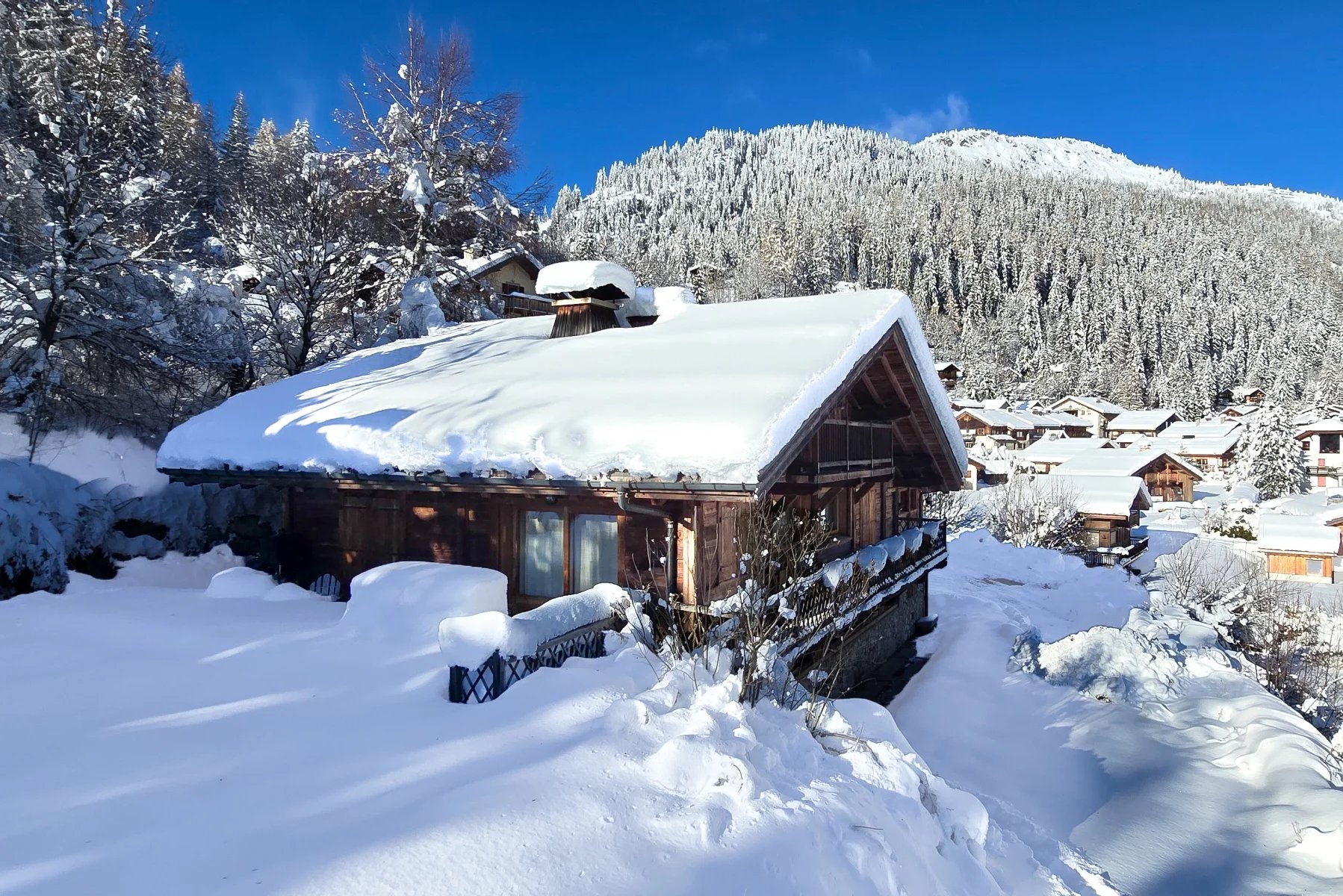Photo of CHAMONIX - Chalet Hana, an example of elegant Savoyard craftsman ship in a 6-bedroom chalet
