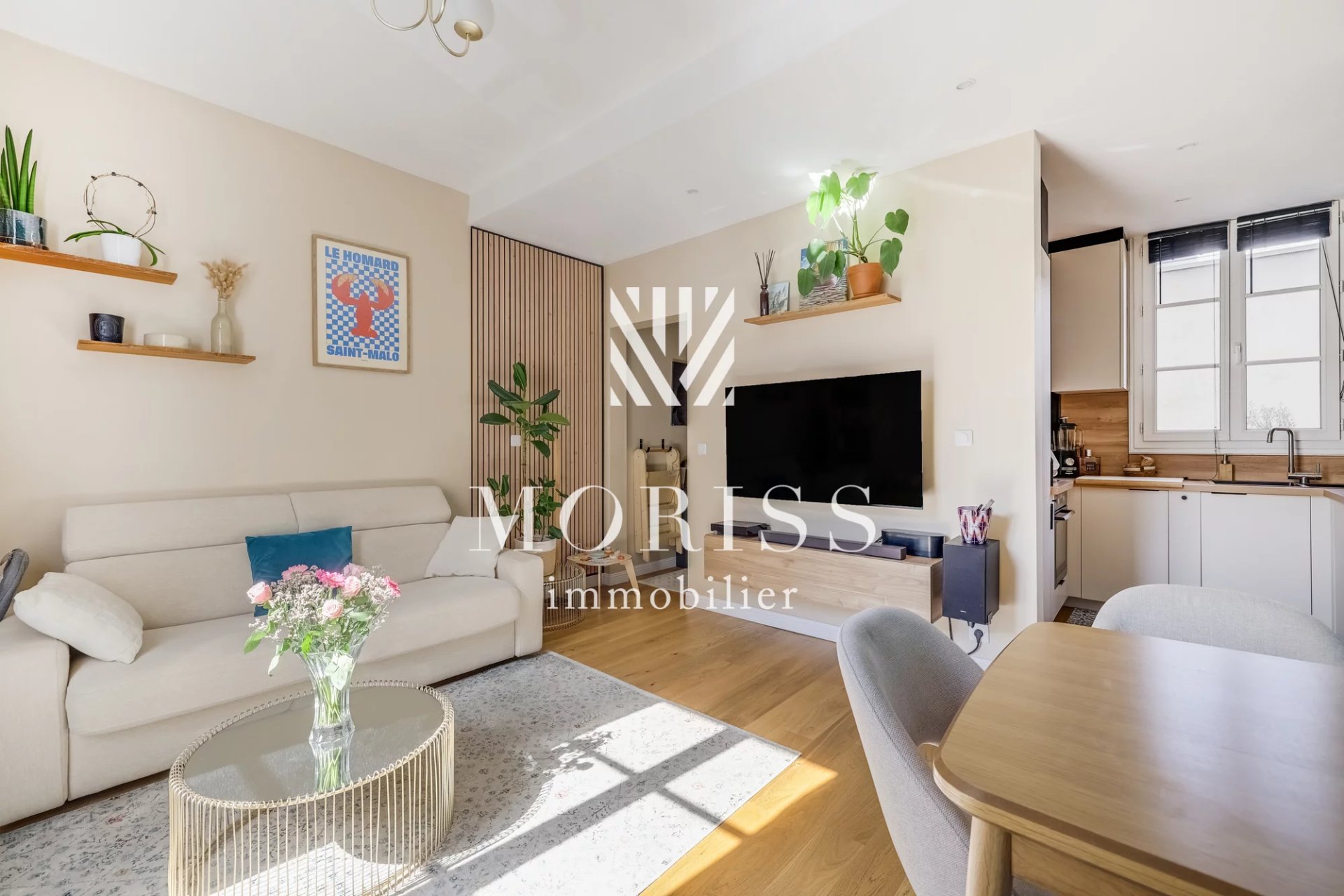 MAGNIFIQUE APPARTEMENT / COUP DE COEUR - 3 PIÈCES / 53 M2 / M13- - Image Array